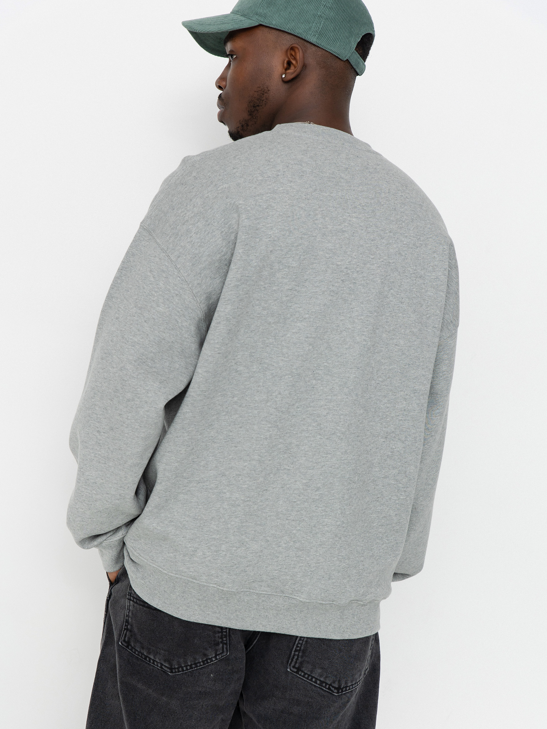 Bluza Polar Skate Dave Crewneck Shy Bow (heather grey)