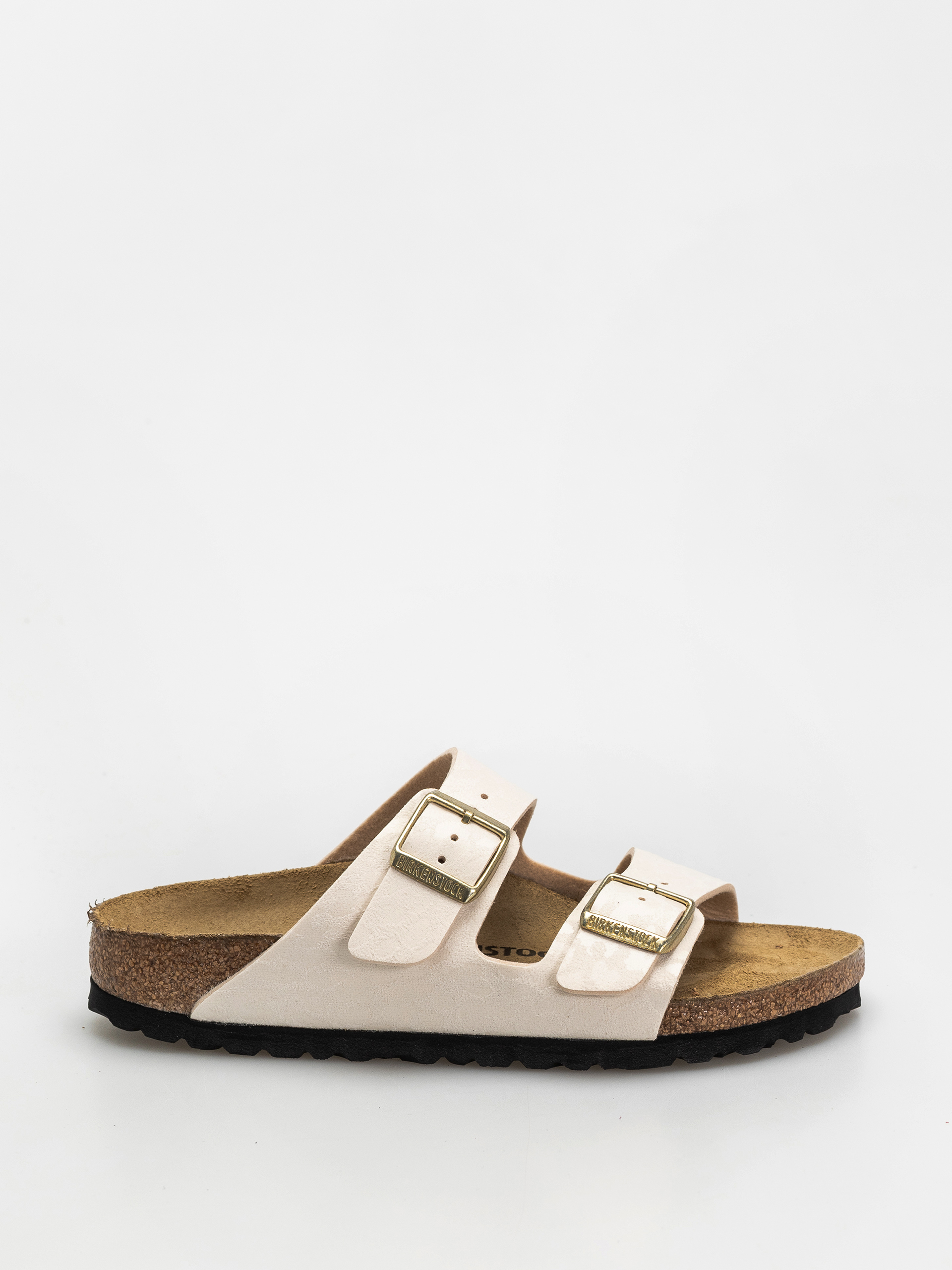 Klapki Birkenstock Arizona Synthetics Narrow Wmn (leo eggshell)