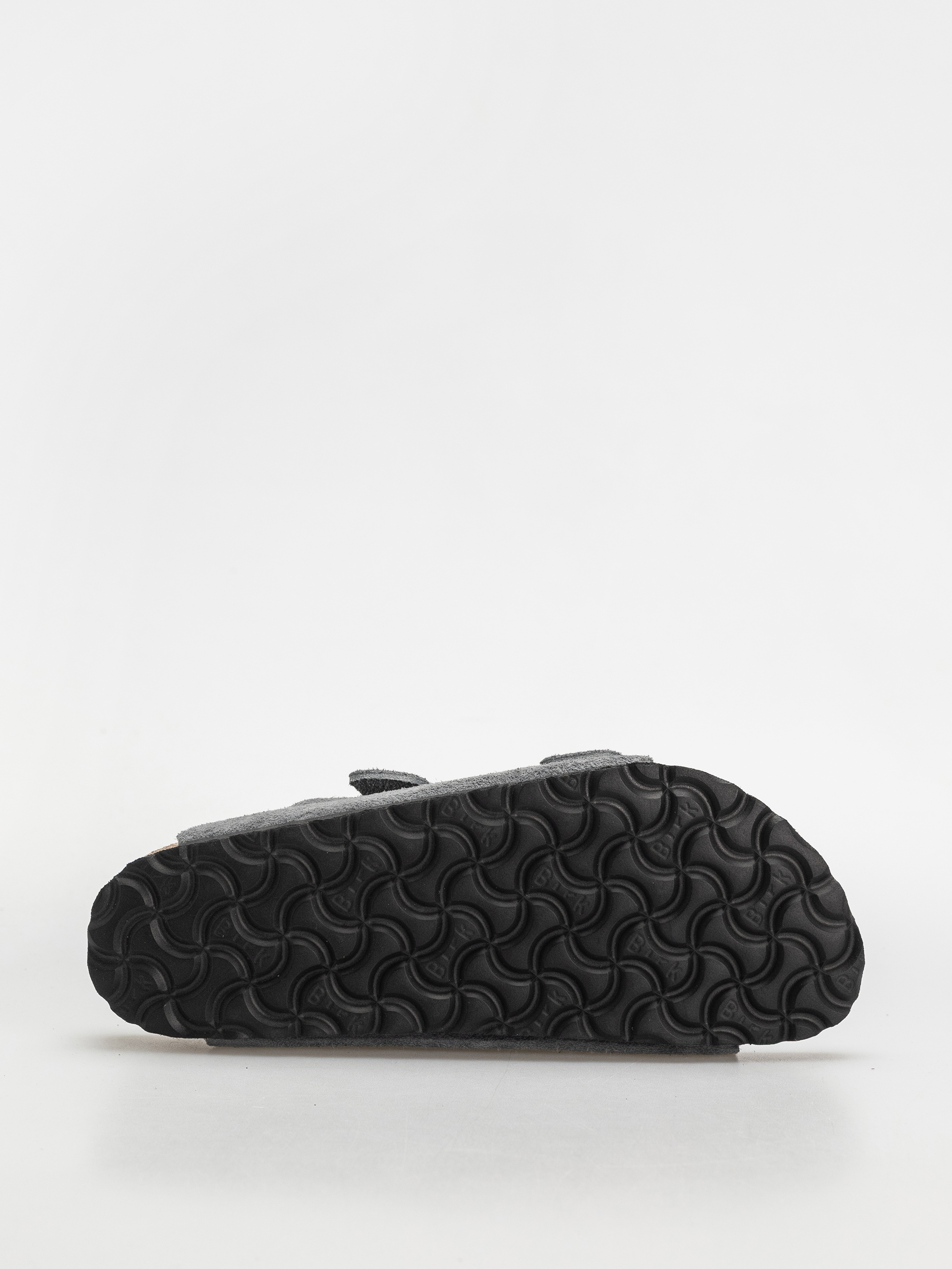 Klapki Birkenstock Arizona Suede Leather Narrow Wmn (basalt gray)