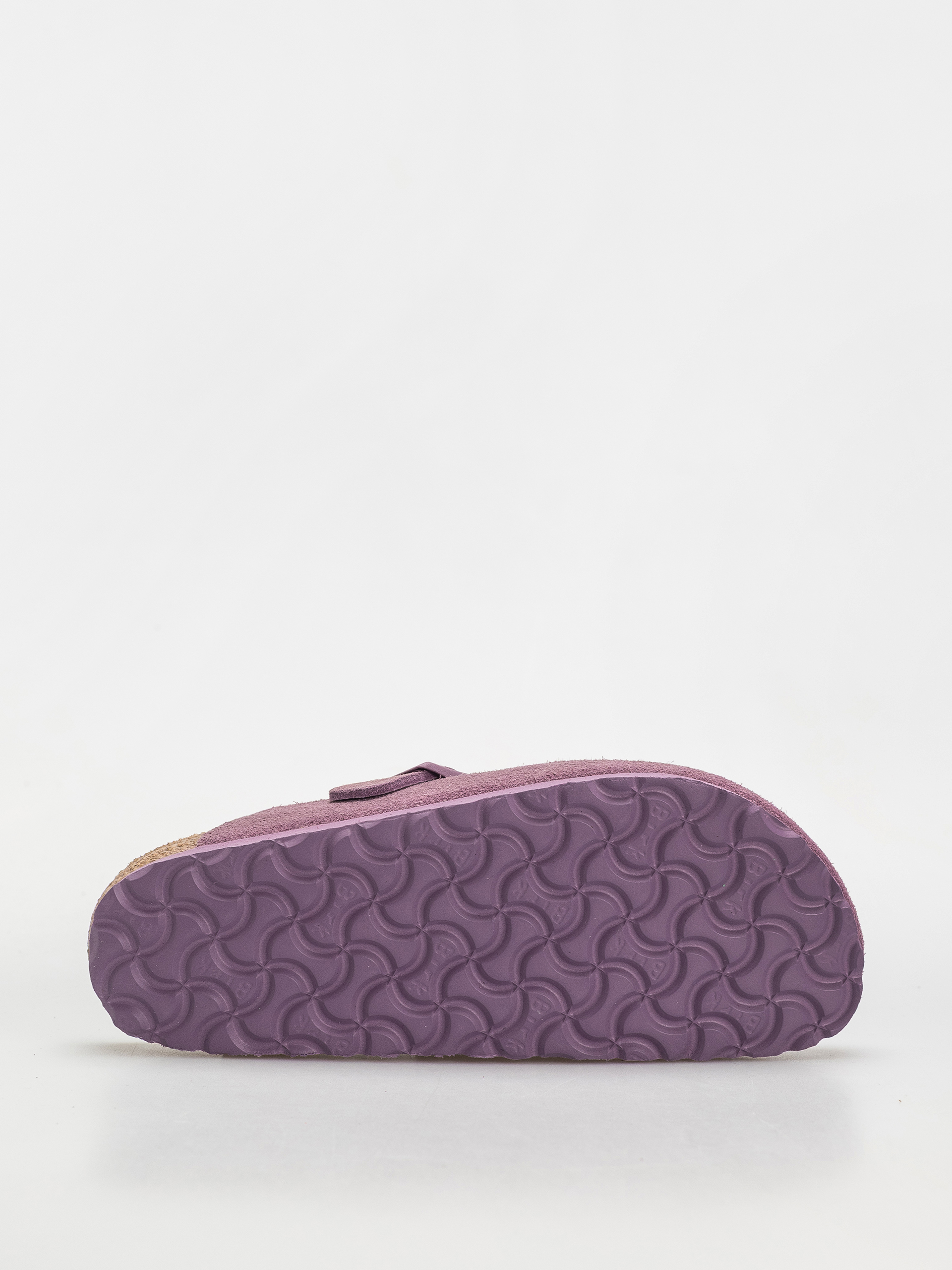 Klapki Birkenstock Boston Suede Leather Narrow Wmn (mauve)