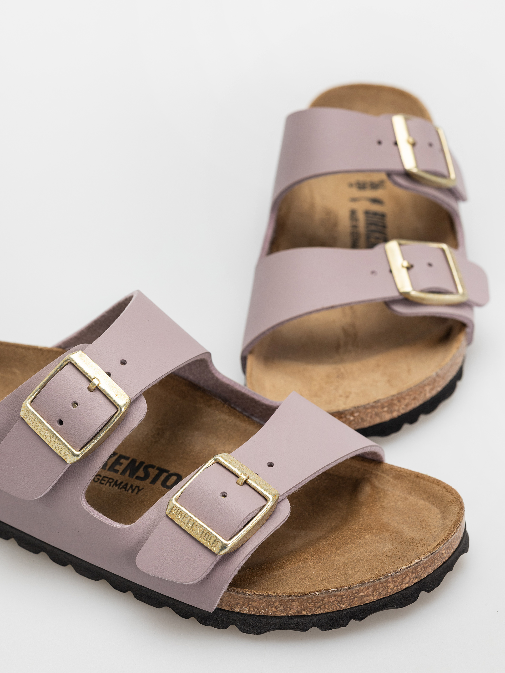 Klapki Birkenstock Arizona Briko Flor Narrow Wmn (faded purple)