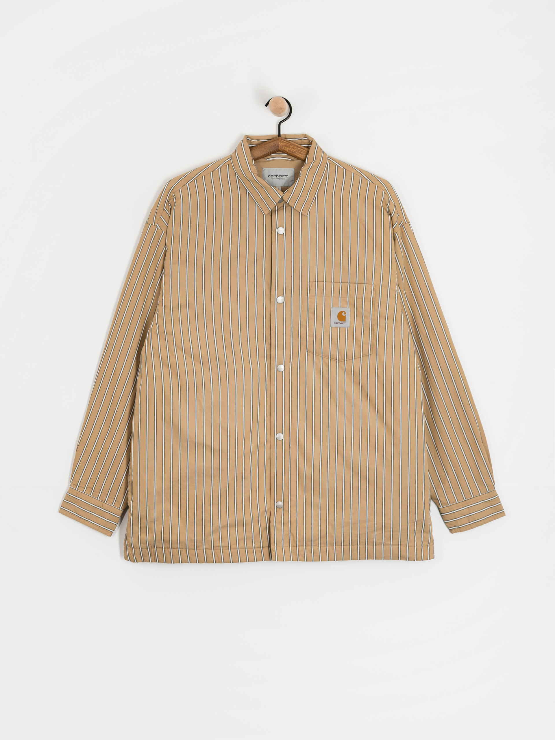 Kurtka Carhartt WIP Grimsby (grimsby stripe/dusty h brown)
