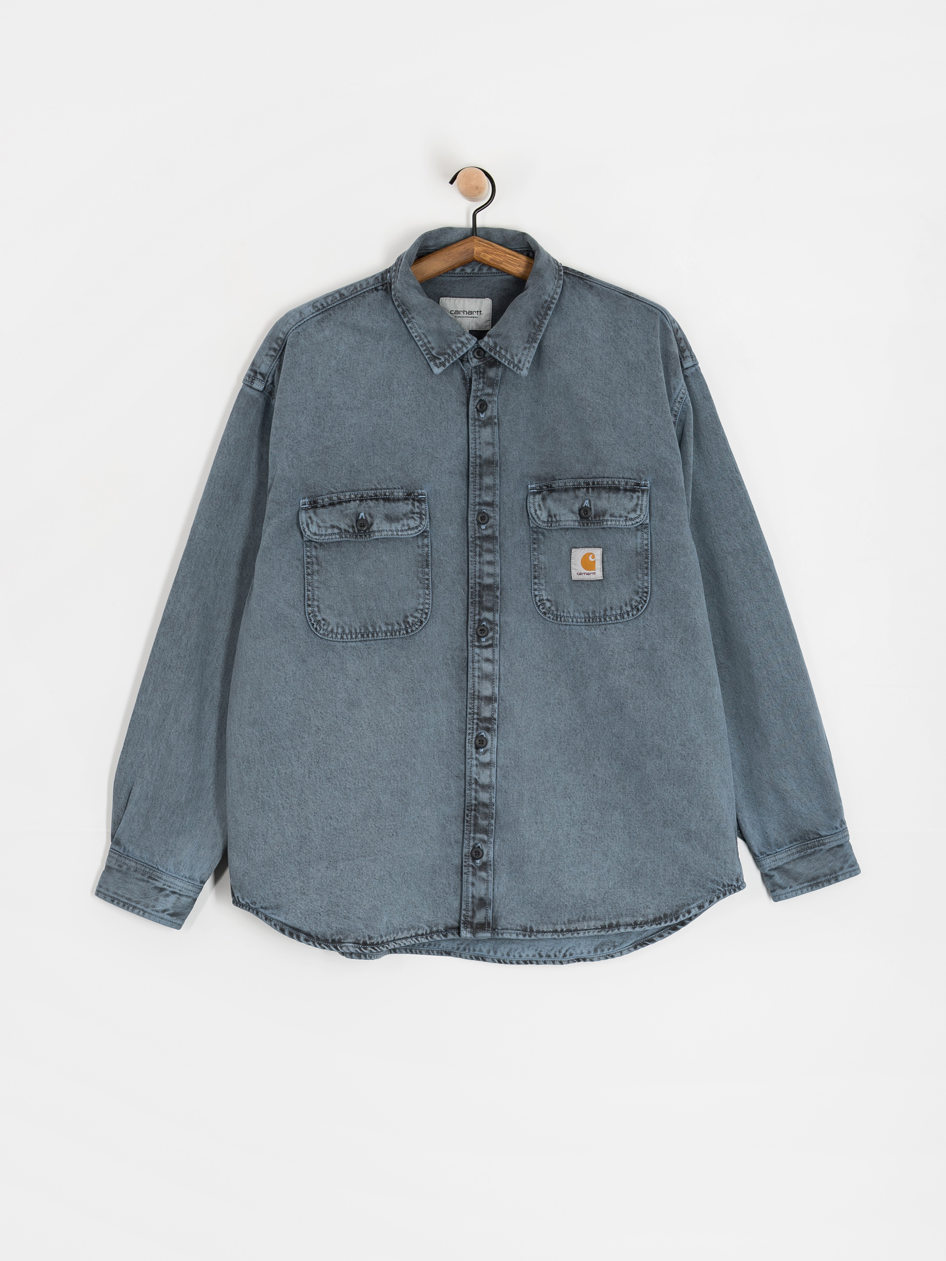 Kurtka Carhartt WIP Tigan (black/blue fog/garment dyed)