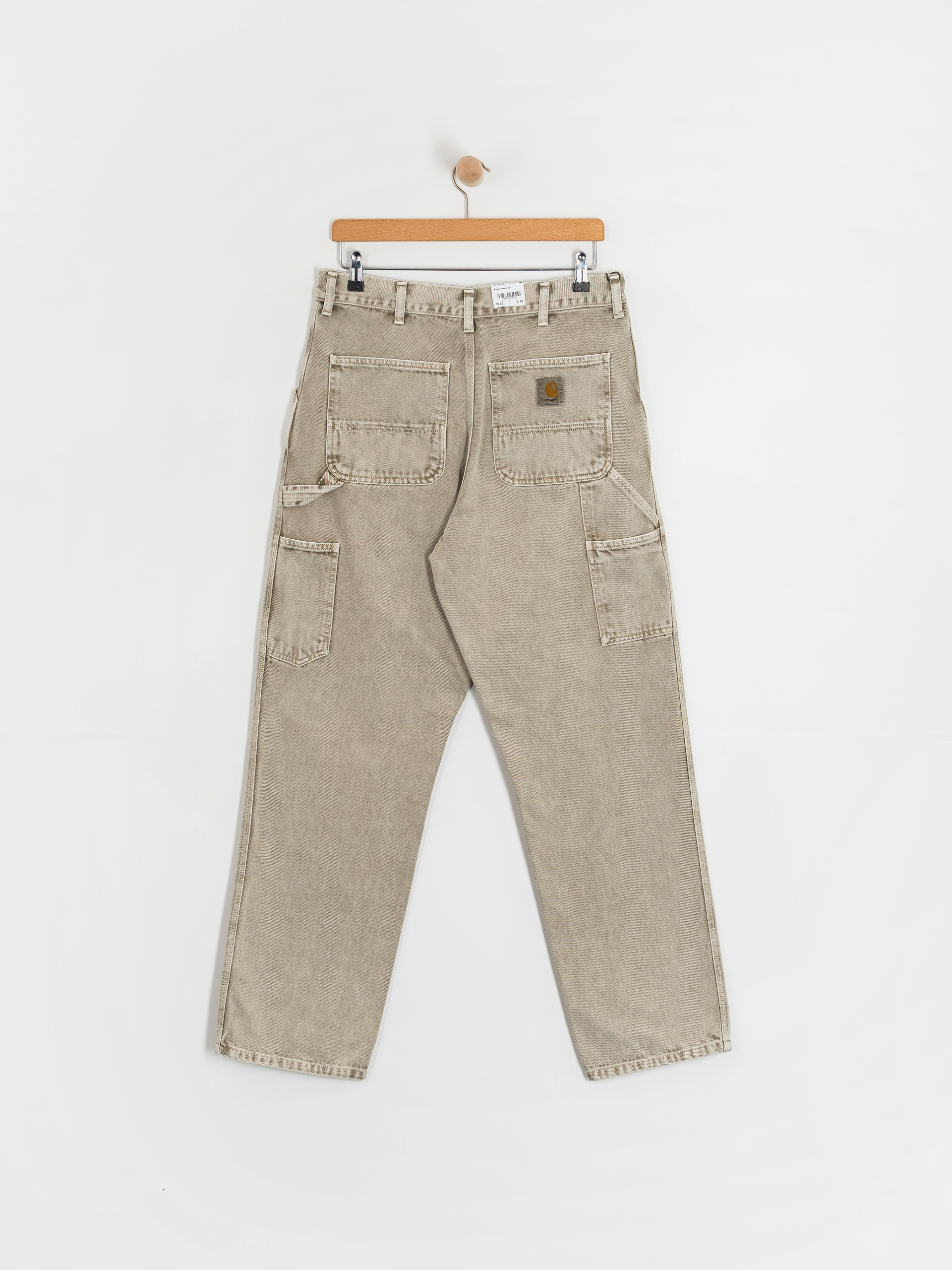Spodnie Carhartt WIP Single Knee (opuntia/chalk wash)
