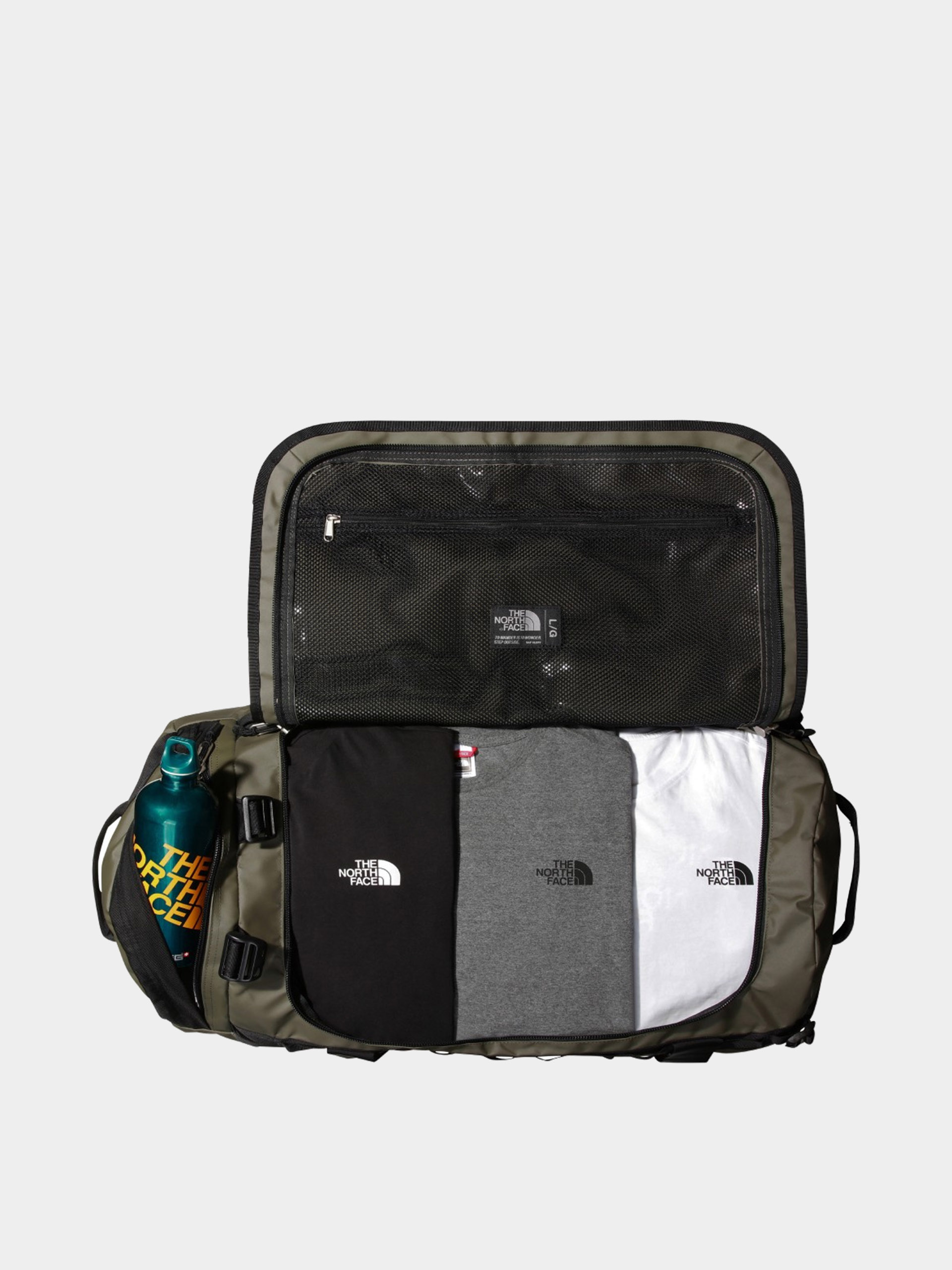 Torba The North Face Base Camp Duffel L (new taupe green tnf bla)