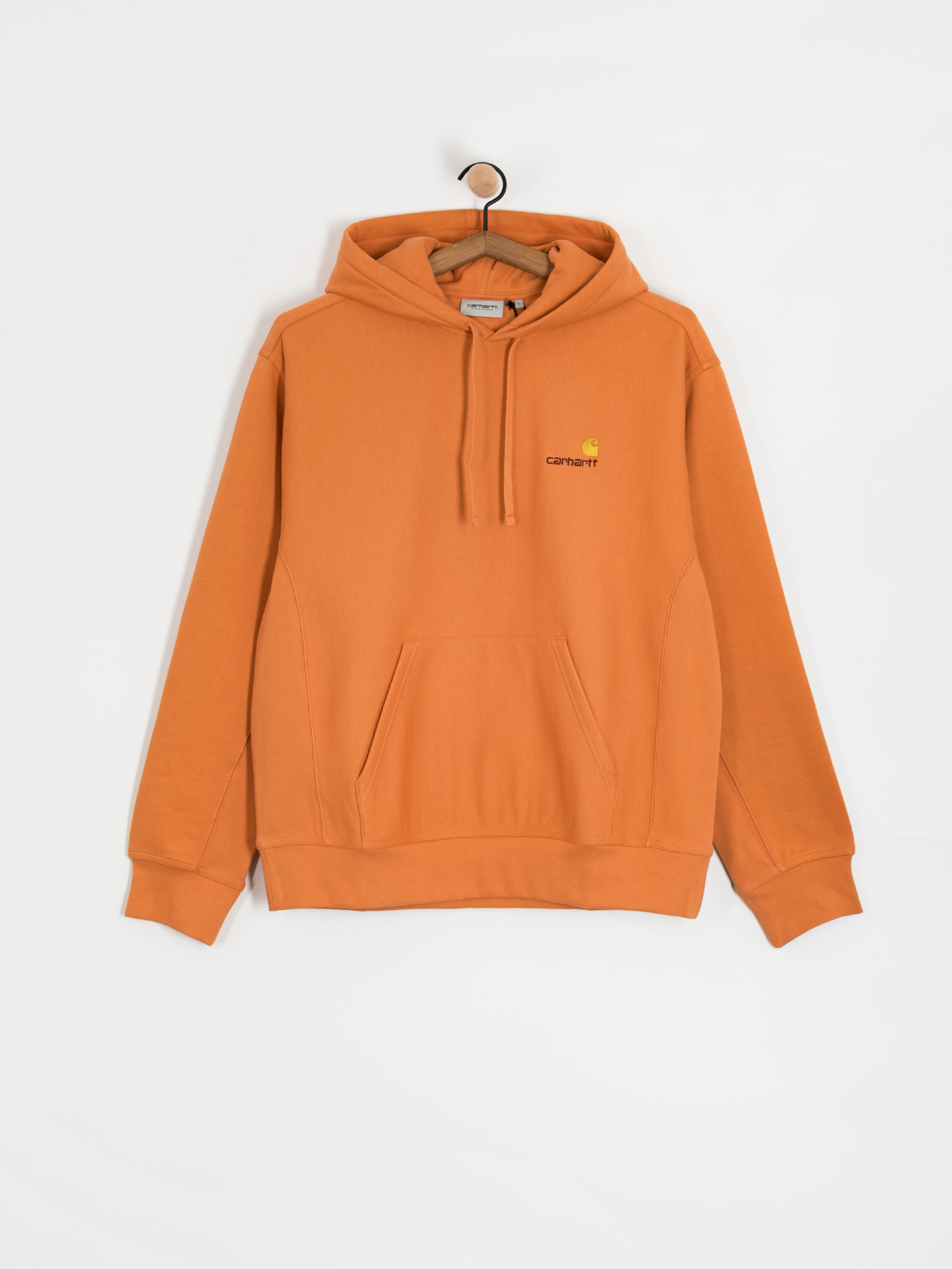 Bluza z kapturem Carhartt WIP American Script HD (redhaven)