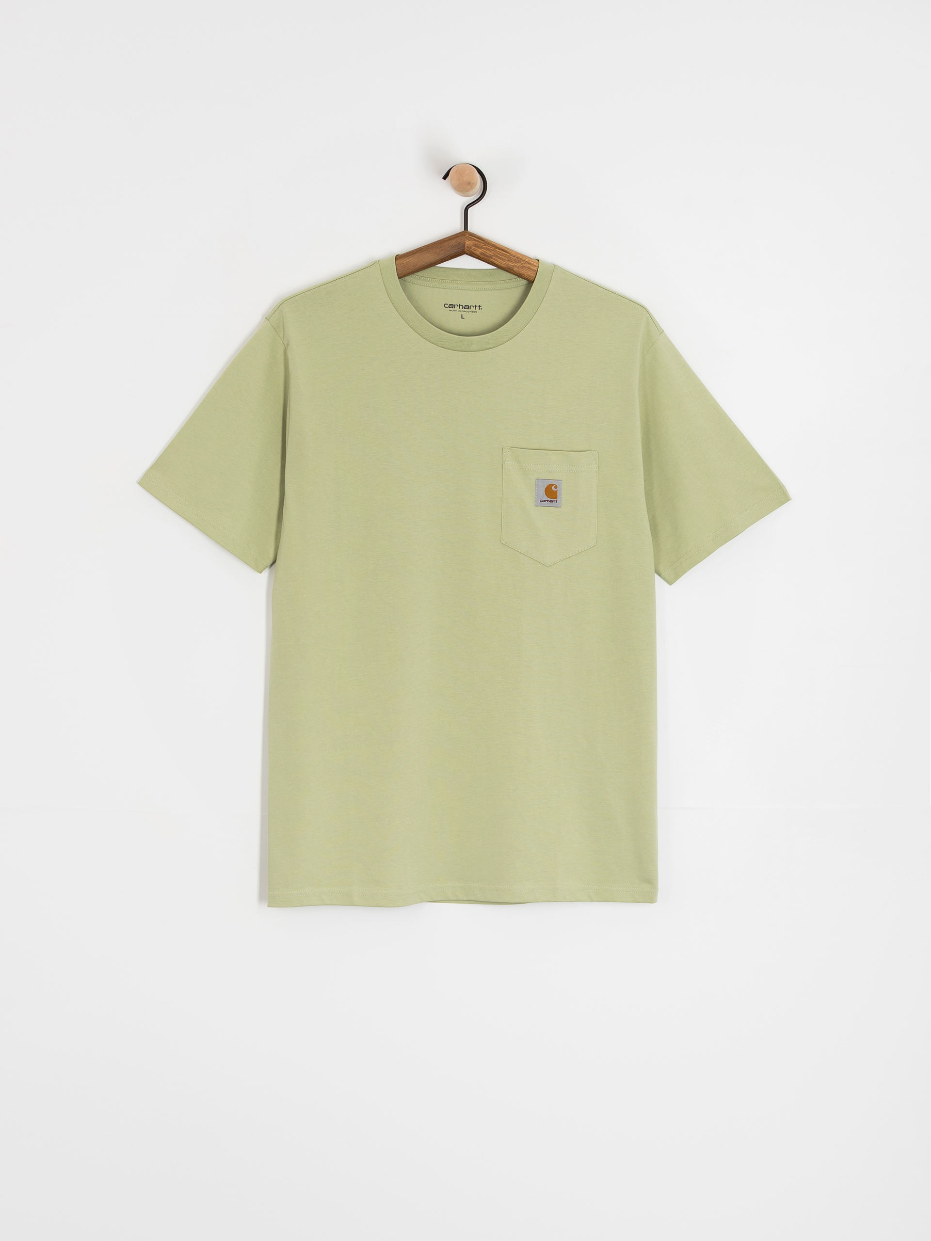 T-shirt Carhartt WIP Pocket (pale olive)