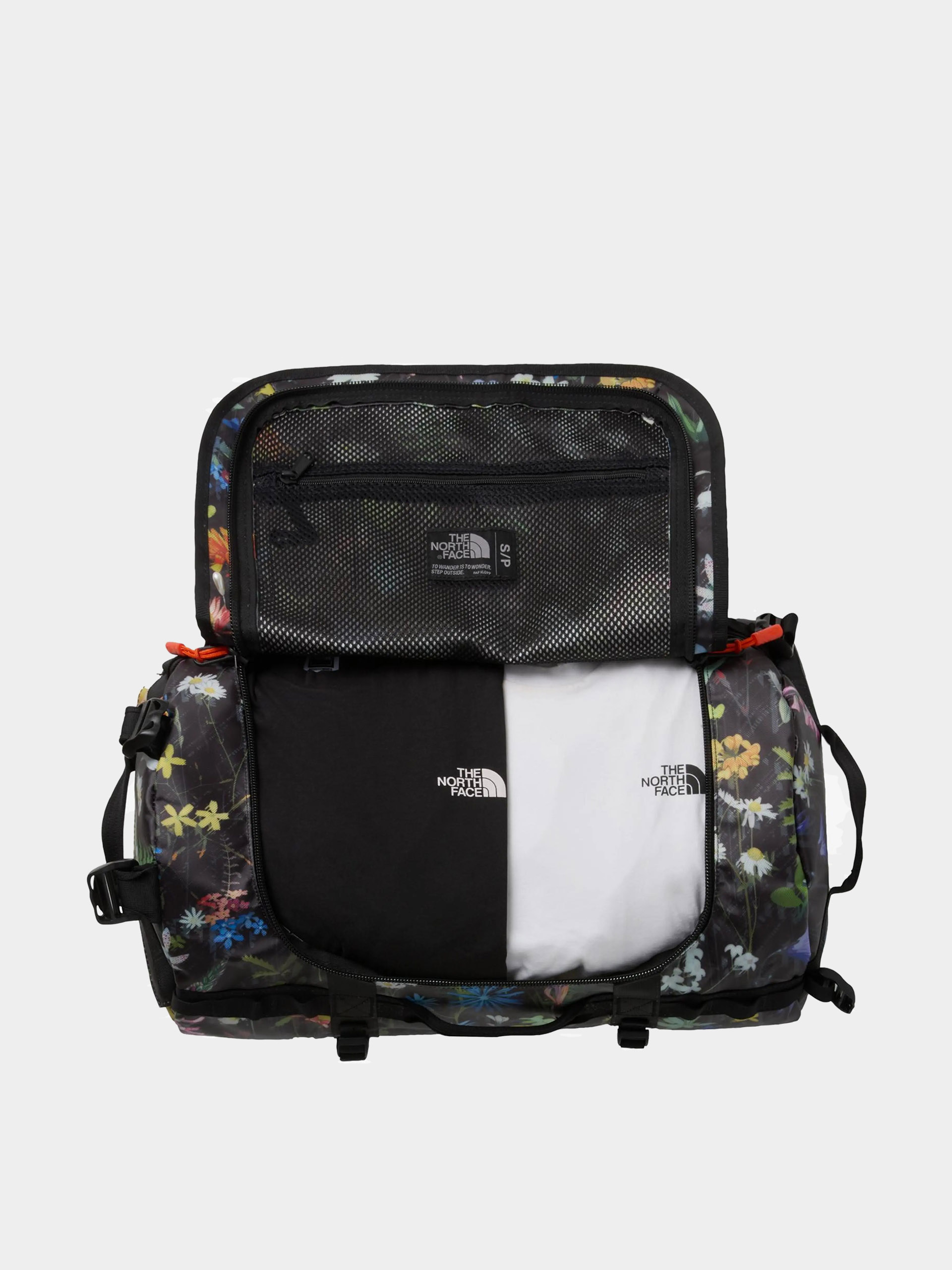 Torba The North Face Base Camp Duffel S (tnf black alpine floral)