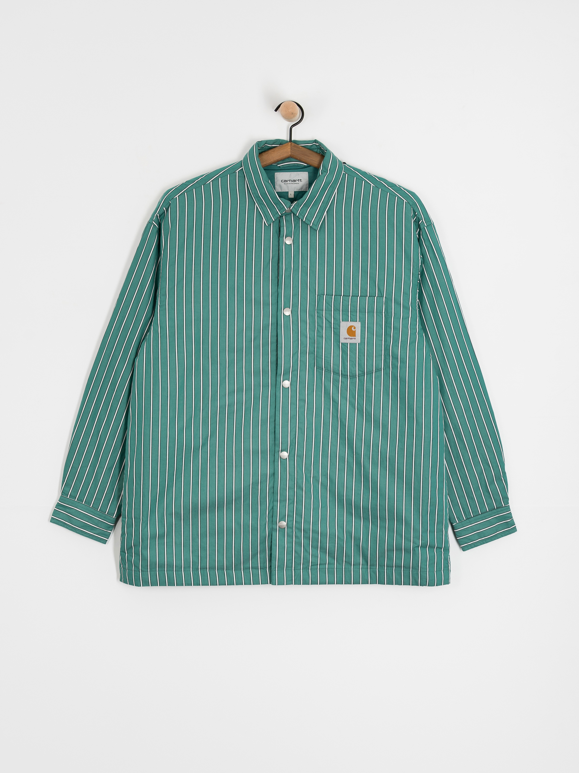 Kurtka Carhartt WIP Grimsby (grimsby stripe/saguaro)