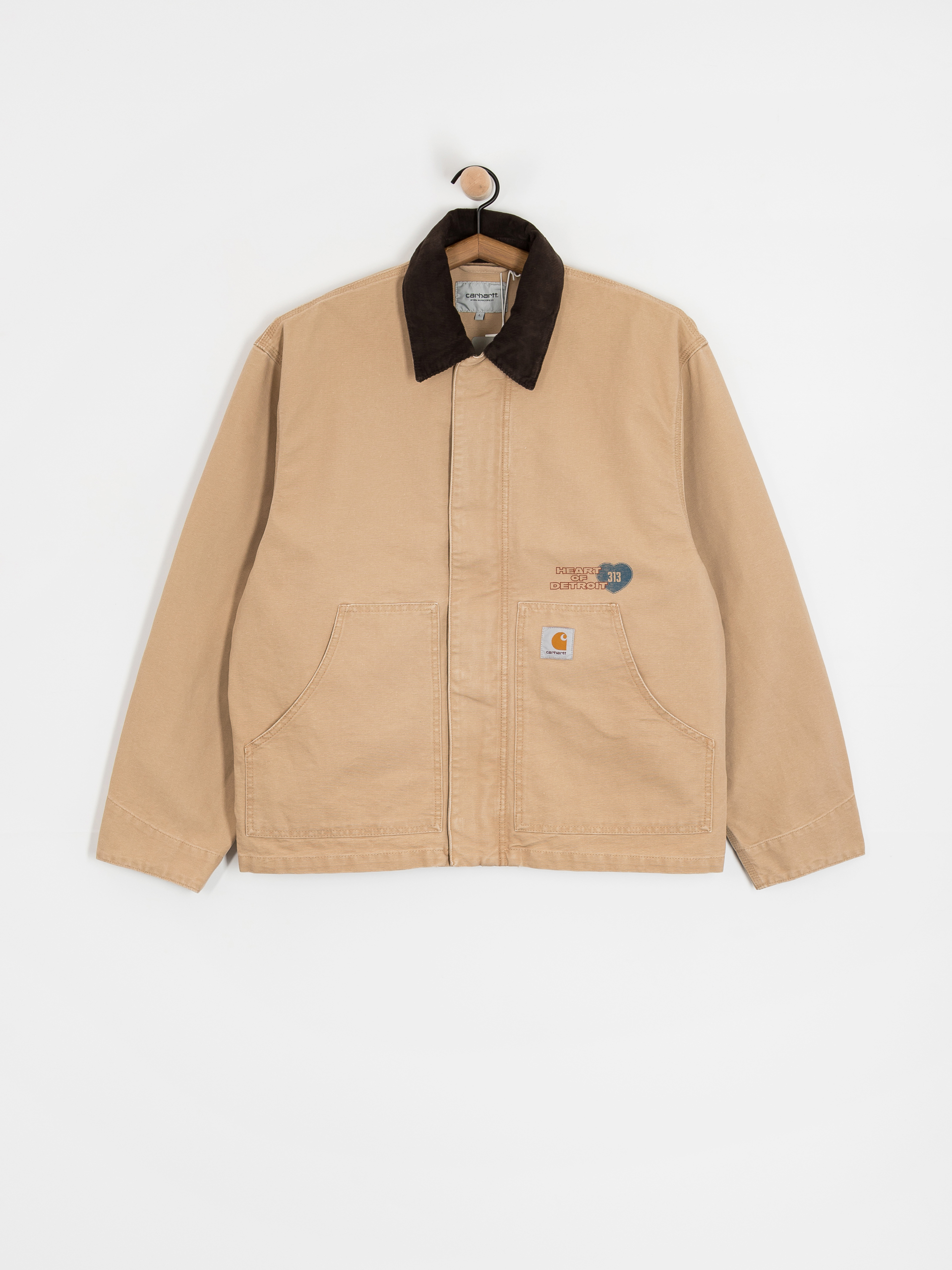 Kurtka Carhartt WIP OG Arcan Graphic (dusty h brown/tobacco/heavy stone wash)