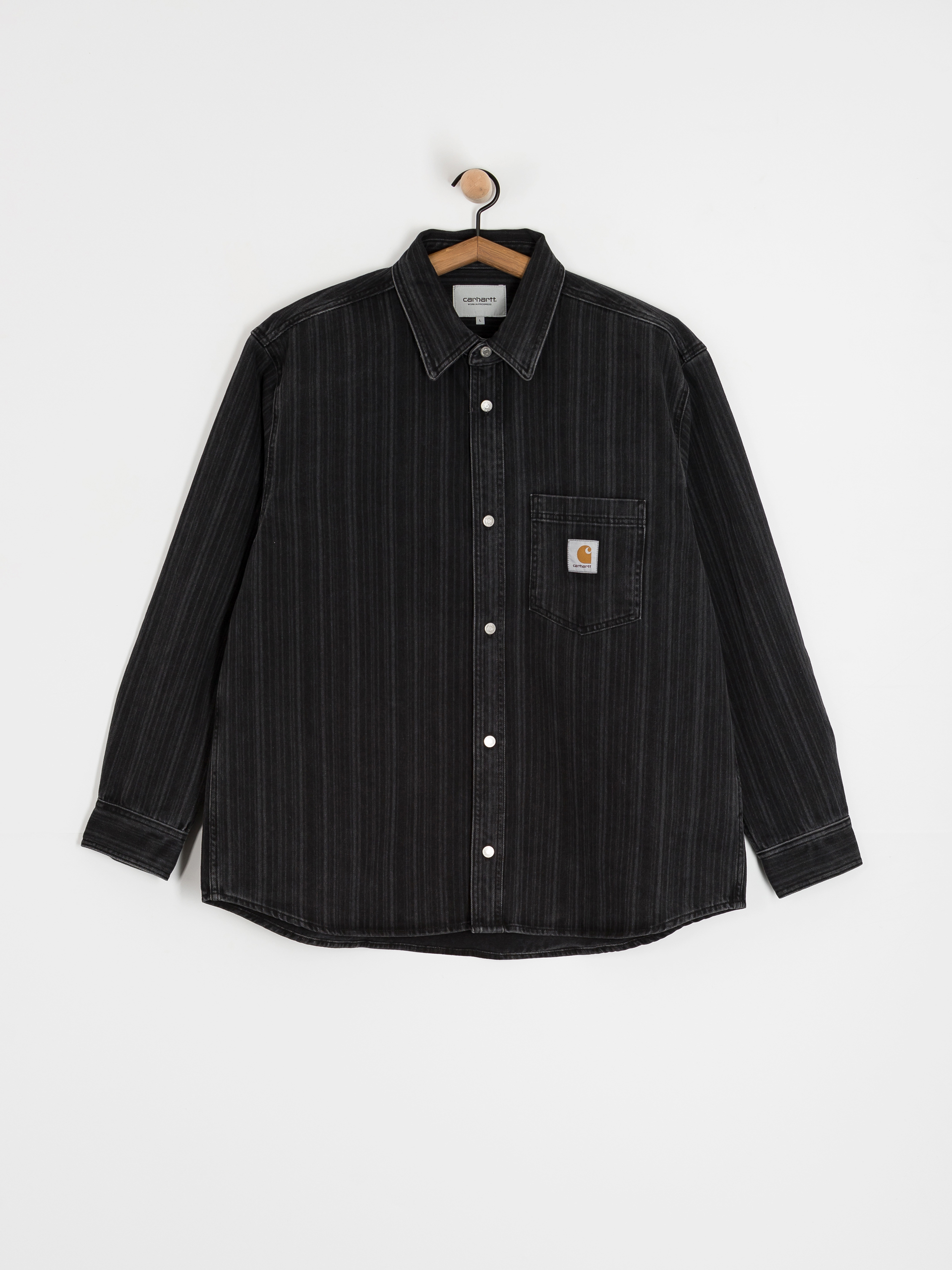Kurtka Carhartt WIP Rylan (rylan stripe/black/stone washed)