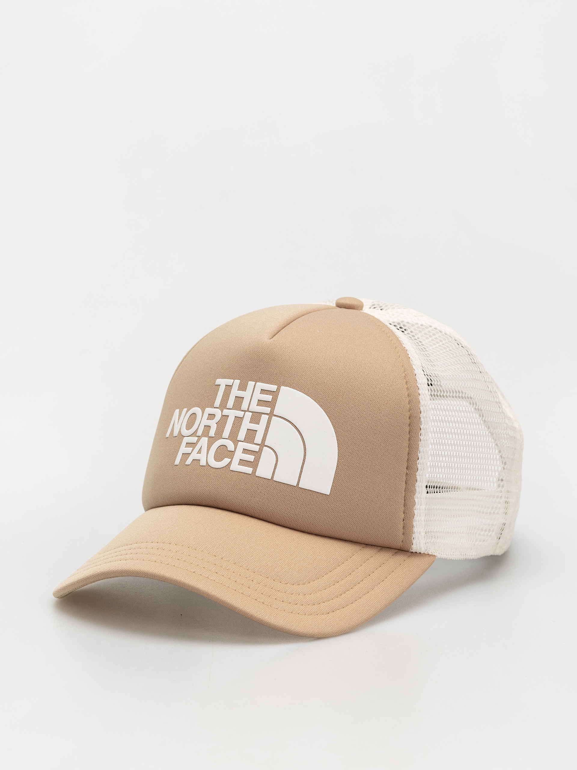 Czapka z daszkiem The North Face Tnf Logo Trucker (khaki stone/tnf white)