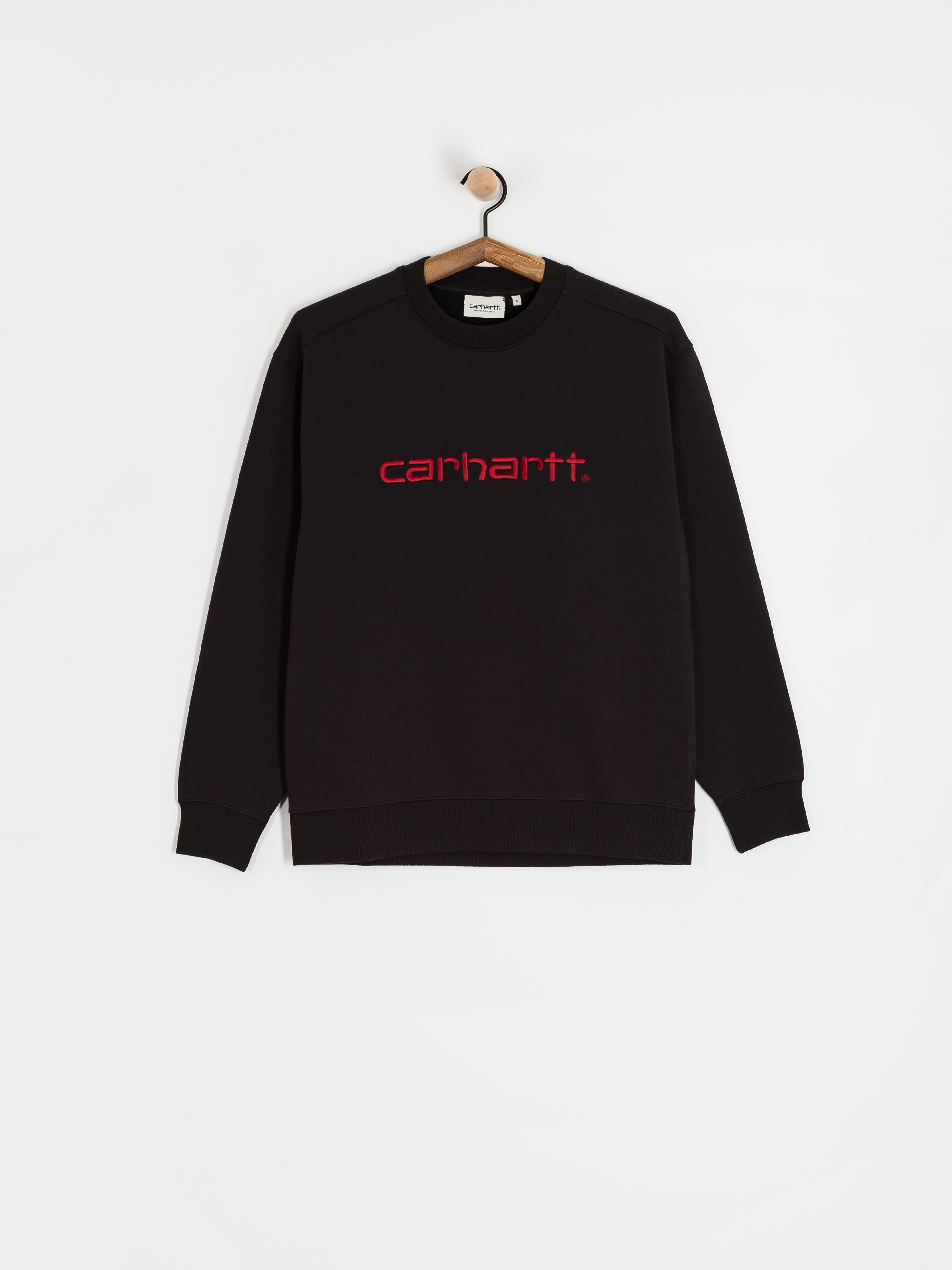 Bluza Carhartt WIP Carhartt Wmn (black/scarlet)