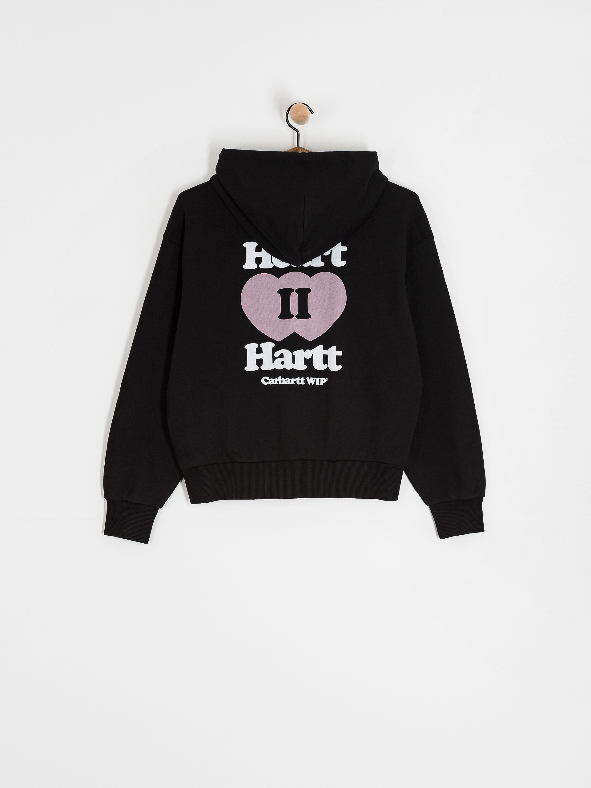 Bluza z kapturem Carhartt WIP Heart II Hartt ZHD Wmn (black)