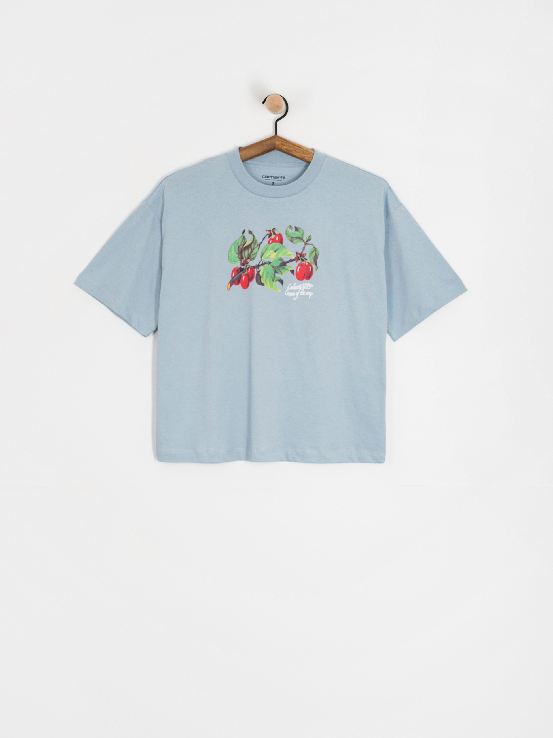 T-shirt Carhartt WIP Cream Of The Crop Wmn (blue fog)