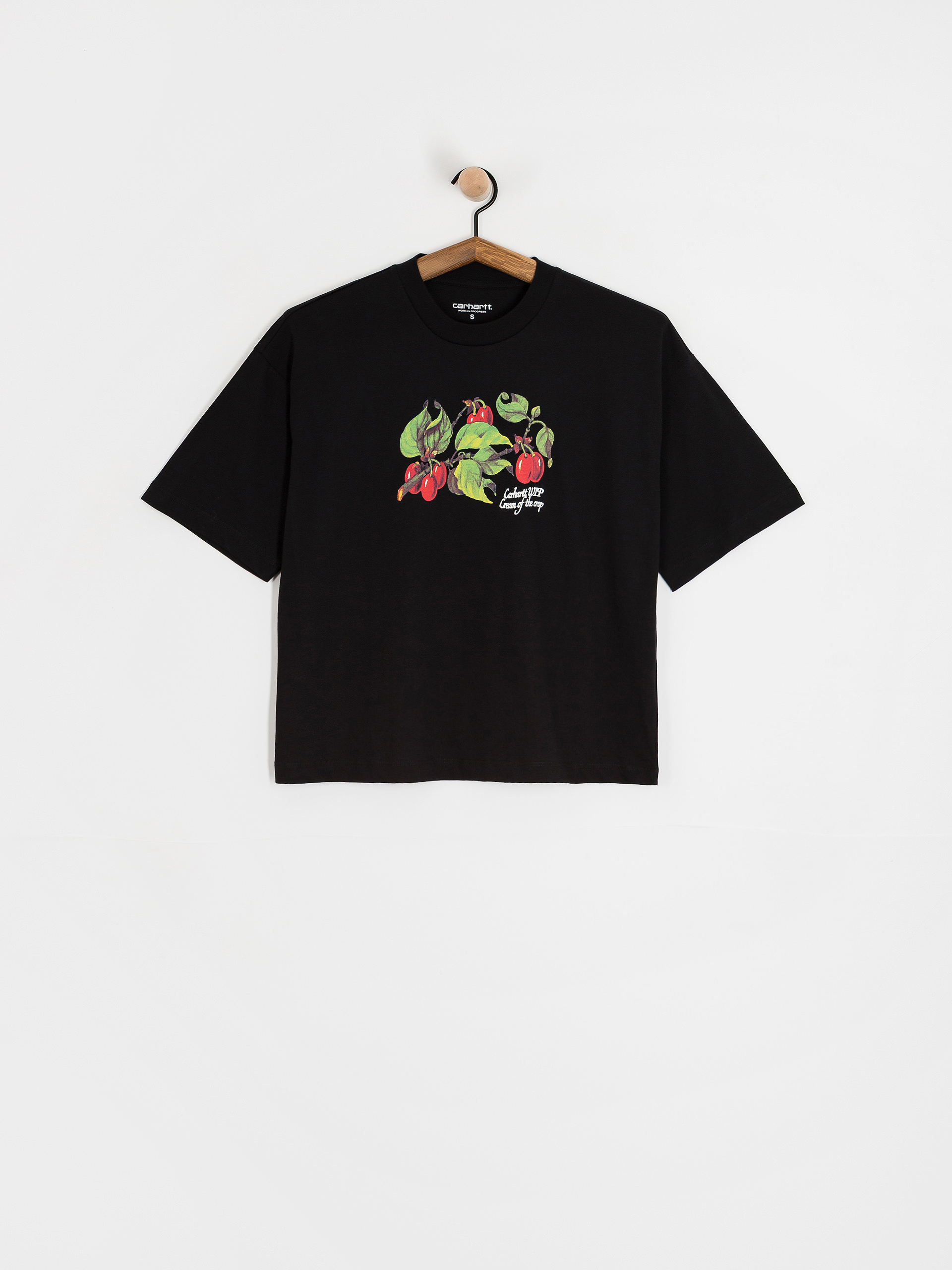 T-shirt Carhartt WIP Cream Of The Crop Wmn (black)