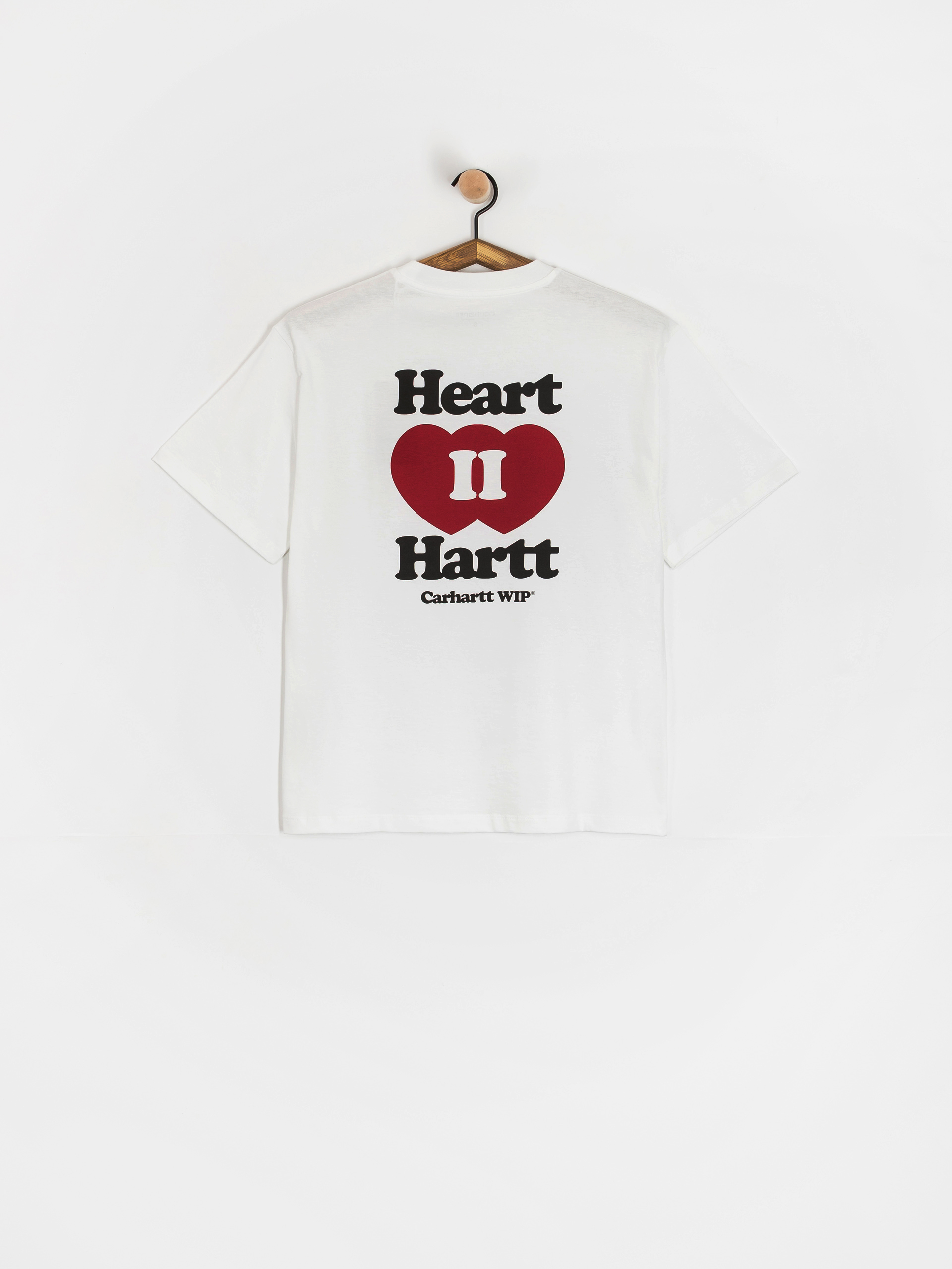 T-shirt Carhartt WIP Heart II Hartt Wmn (white)