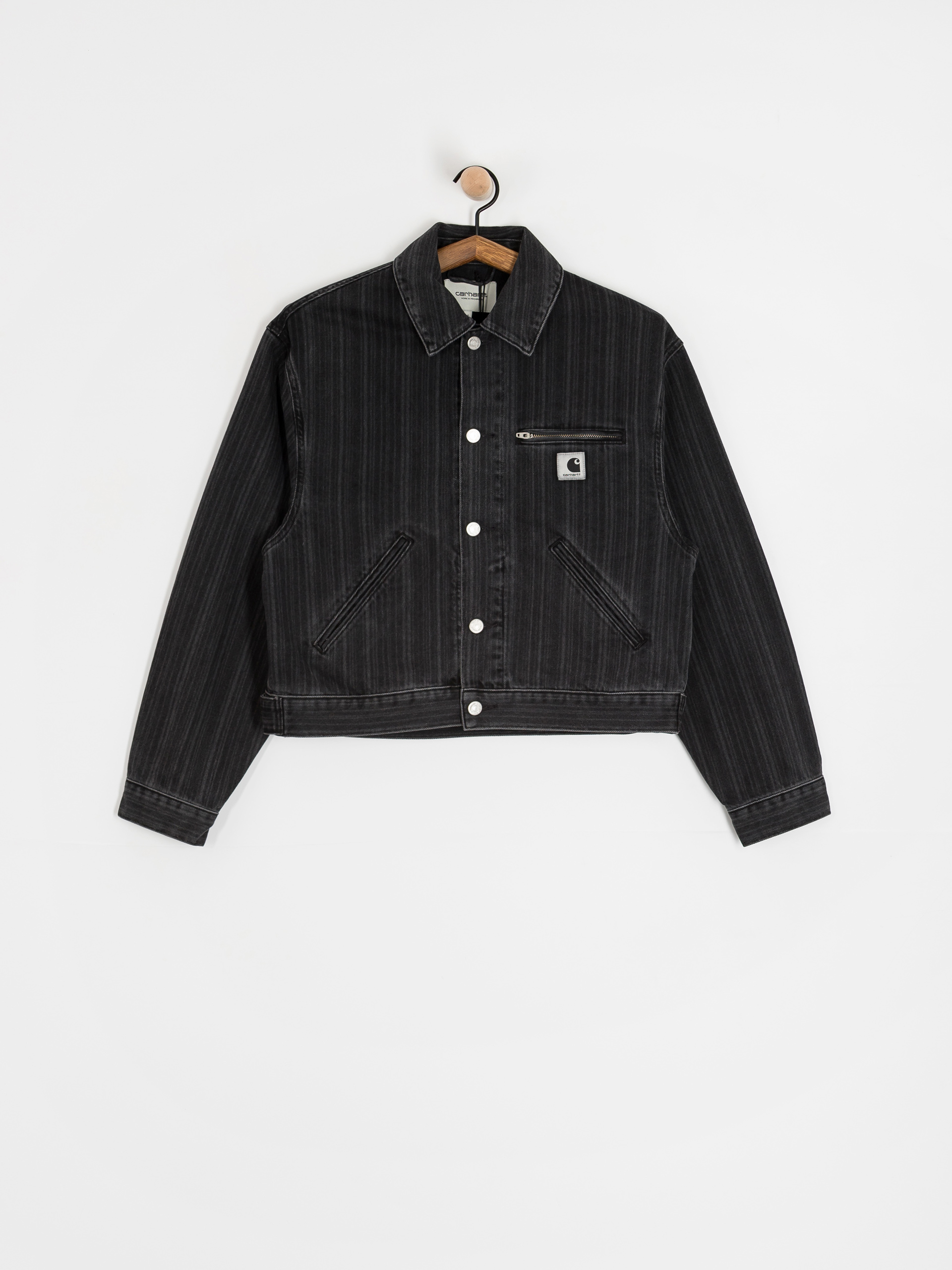 Kurtka Carhartt WIP Rylan Wmn (rylan stripe/black/stone washed)