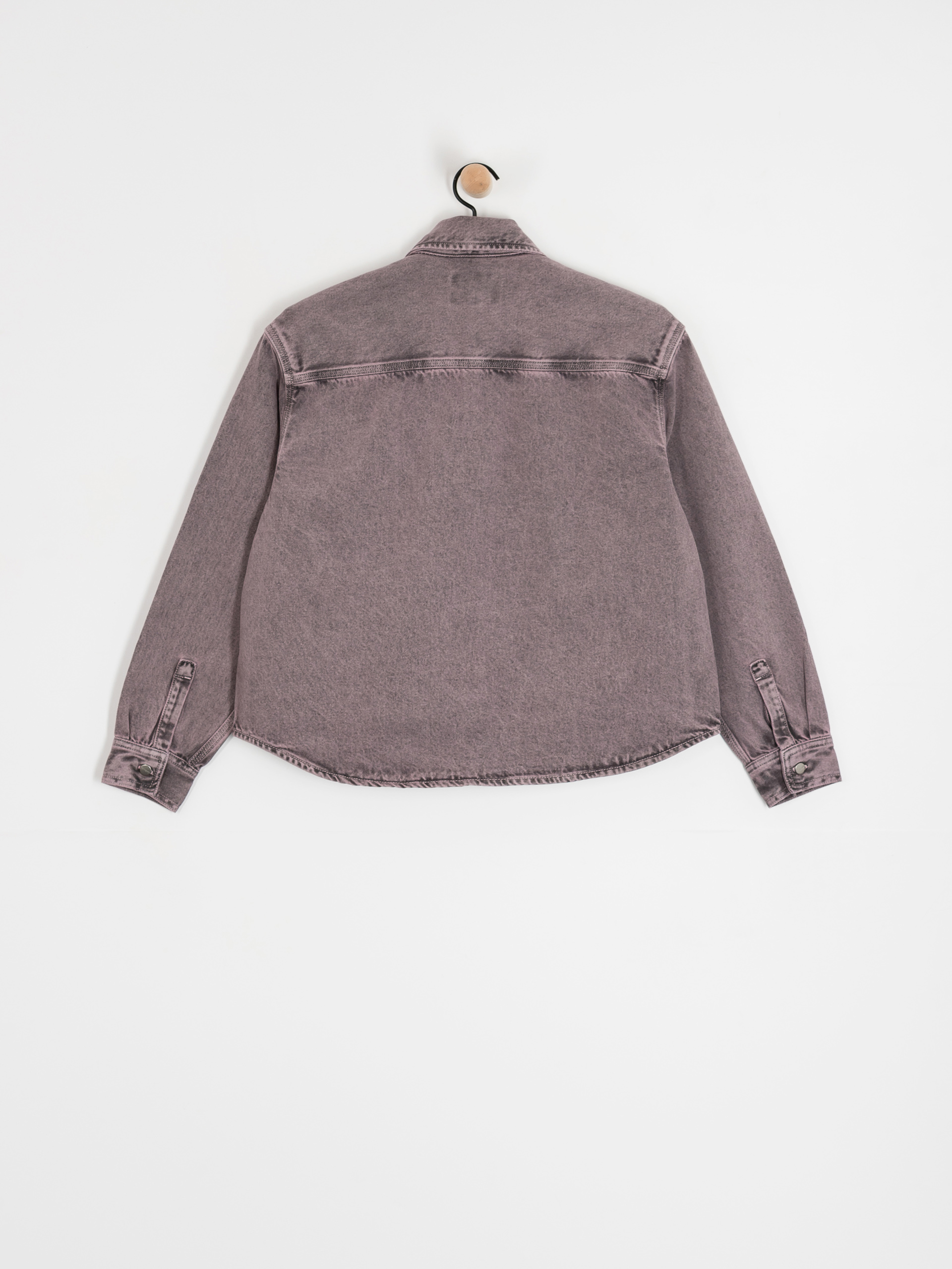 Kurtka Carhartt WIP Georgia Wmn (black/hortensia/garment dyed)