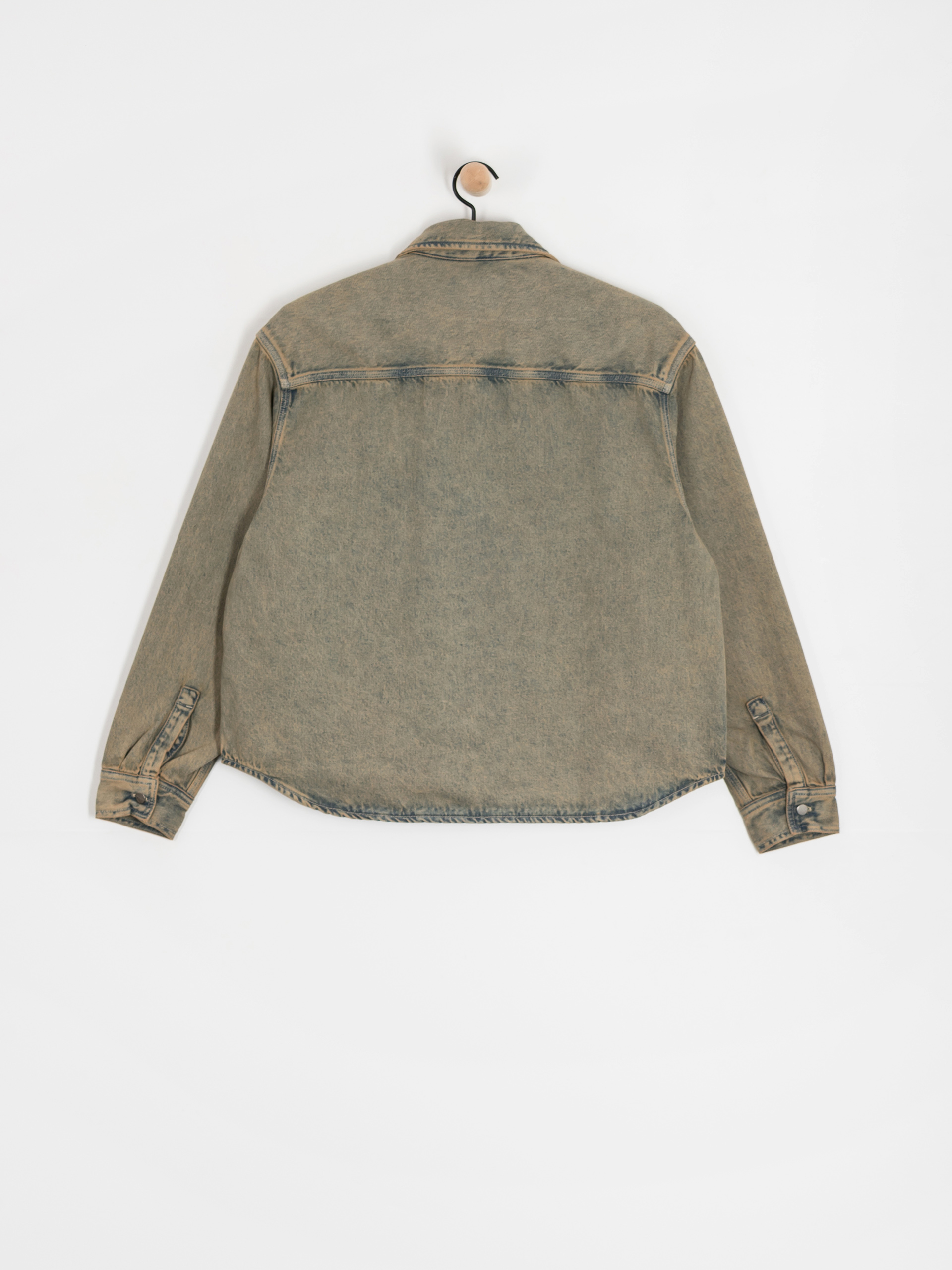 Kurtka Carhartt WIP Georgia Wmn (blue/leather/garment dyed)