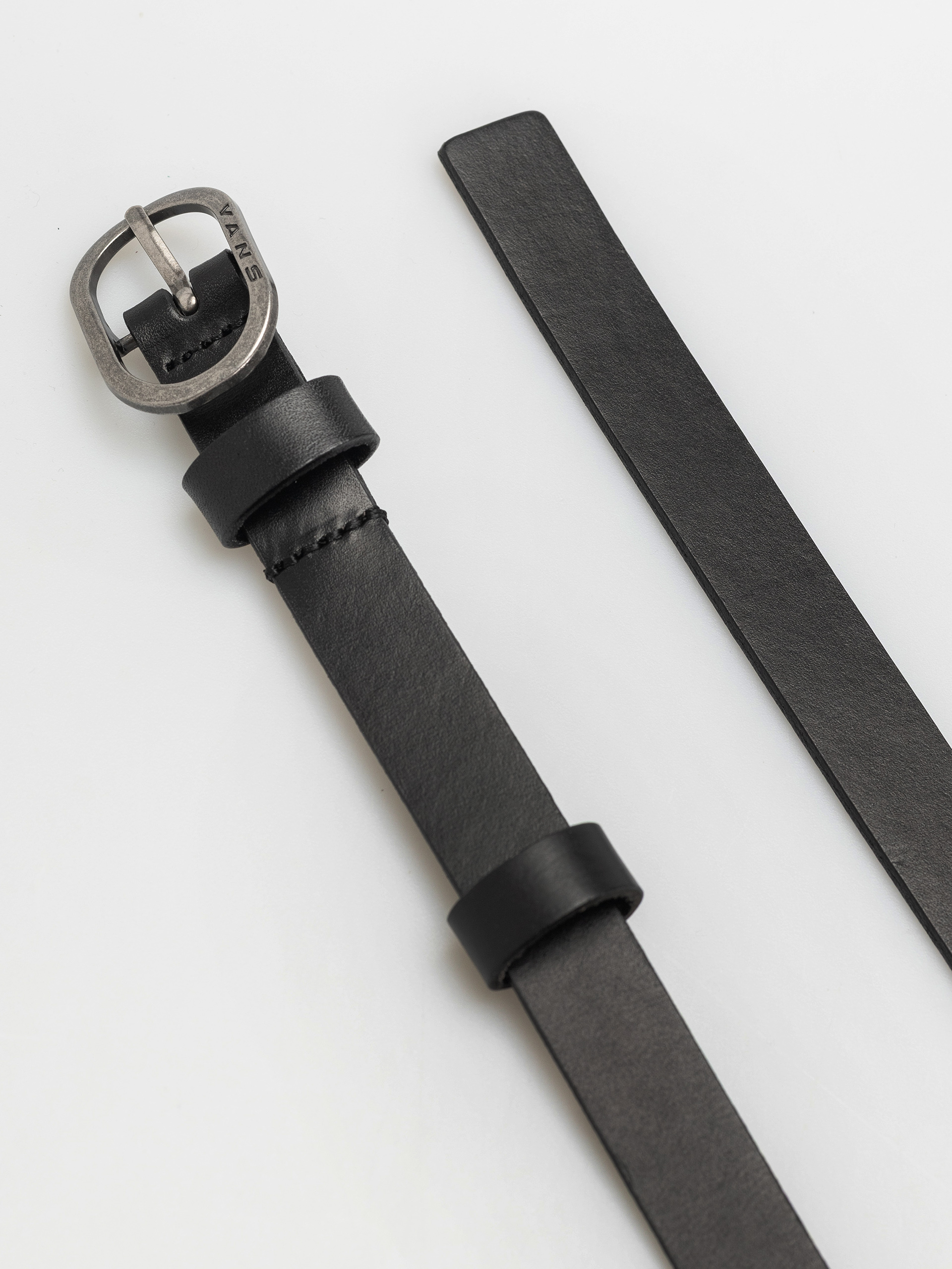 Pasek Vans Check Leather (black)