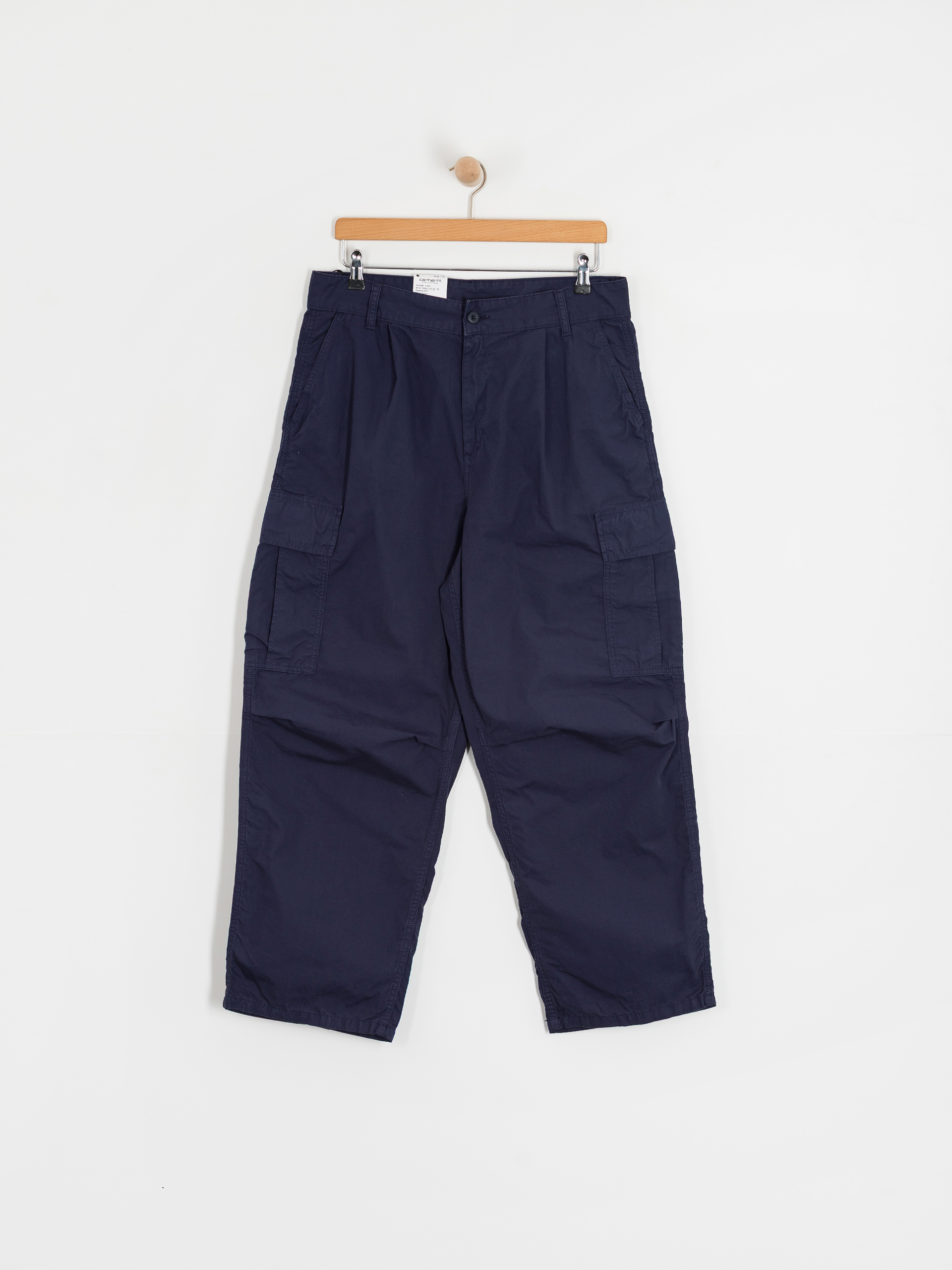 Spodnie Carhartt WIP Cole Cargo (blue/garment dyed)