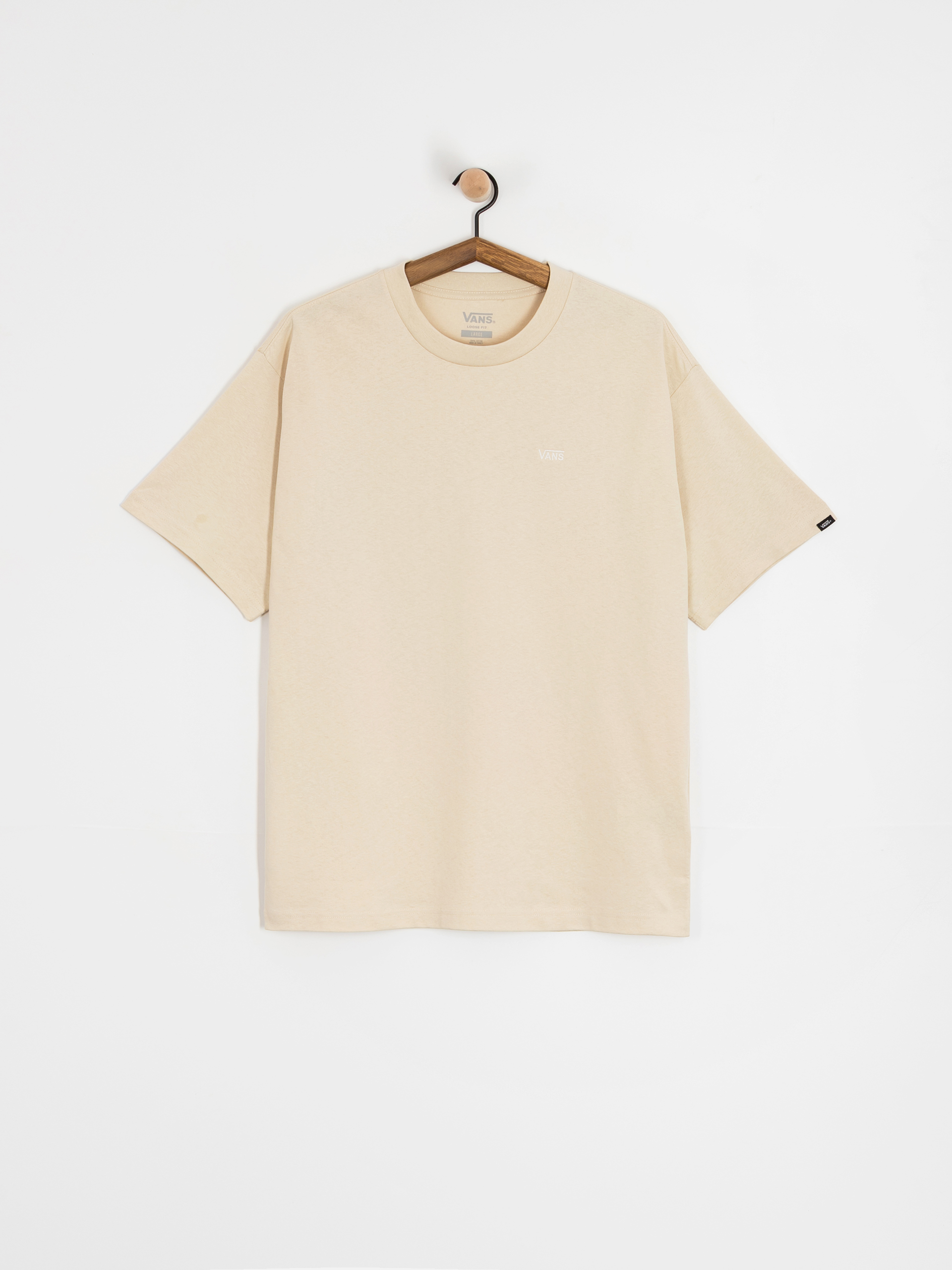 T-shirt Vans Left Chest II Loose (oatmeal)