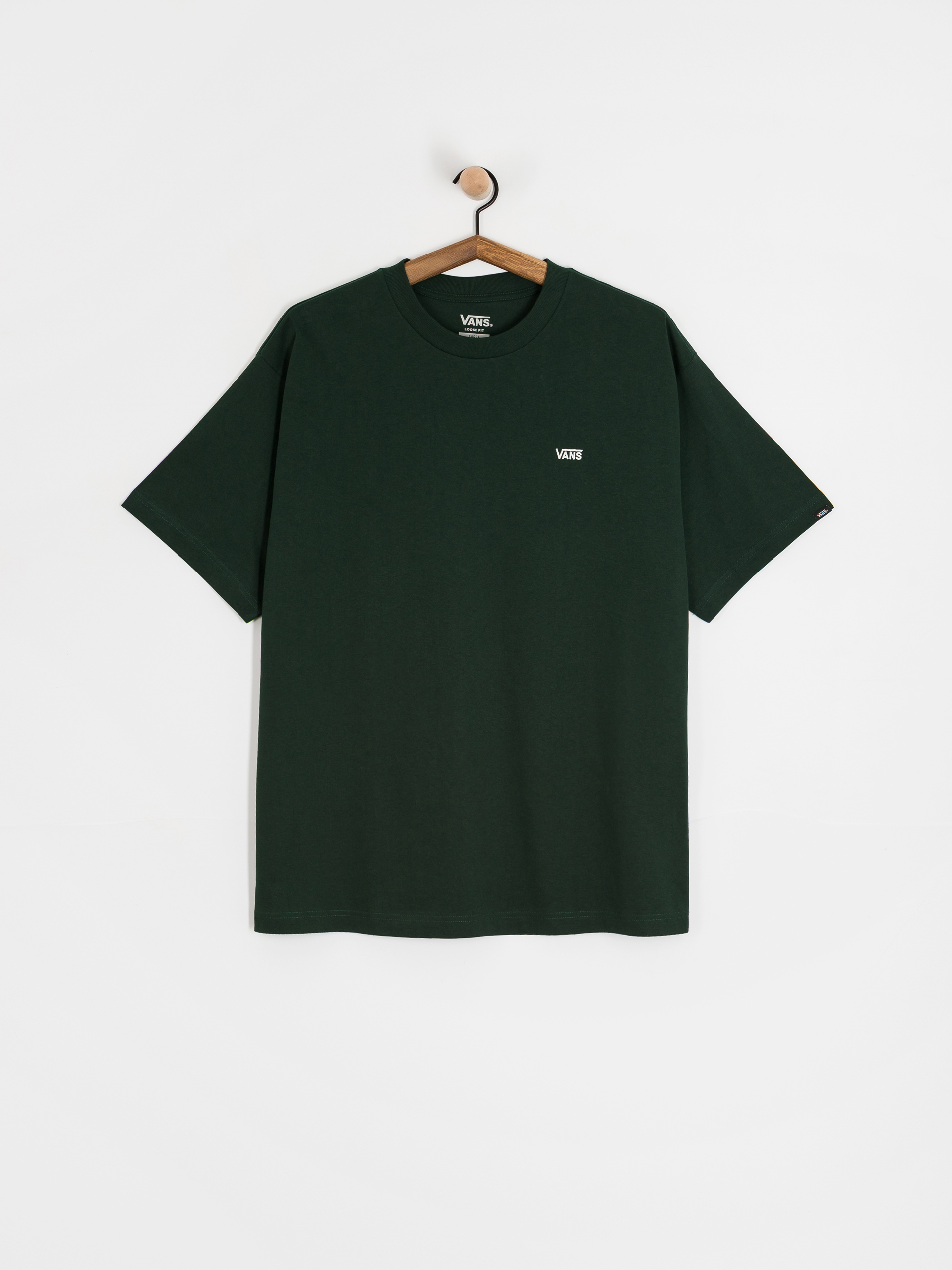 T-shirt Vans Left Chest II Loose (scarab)