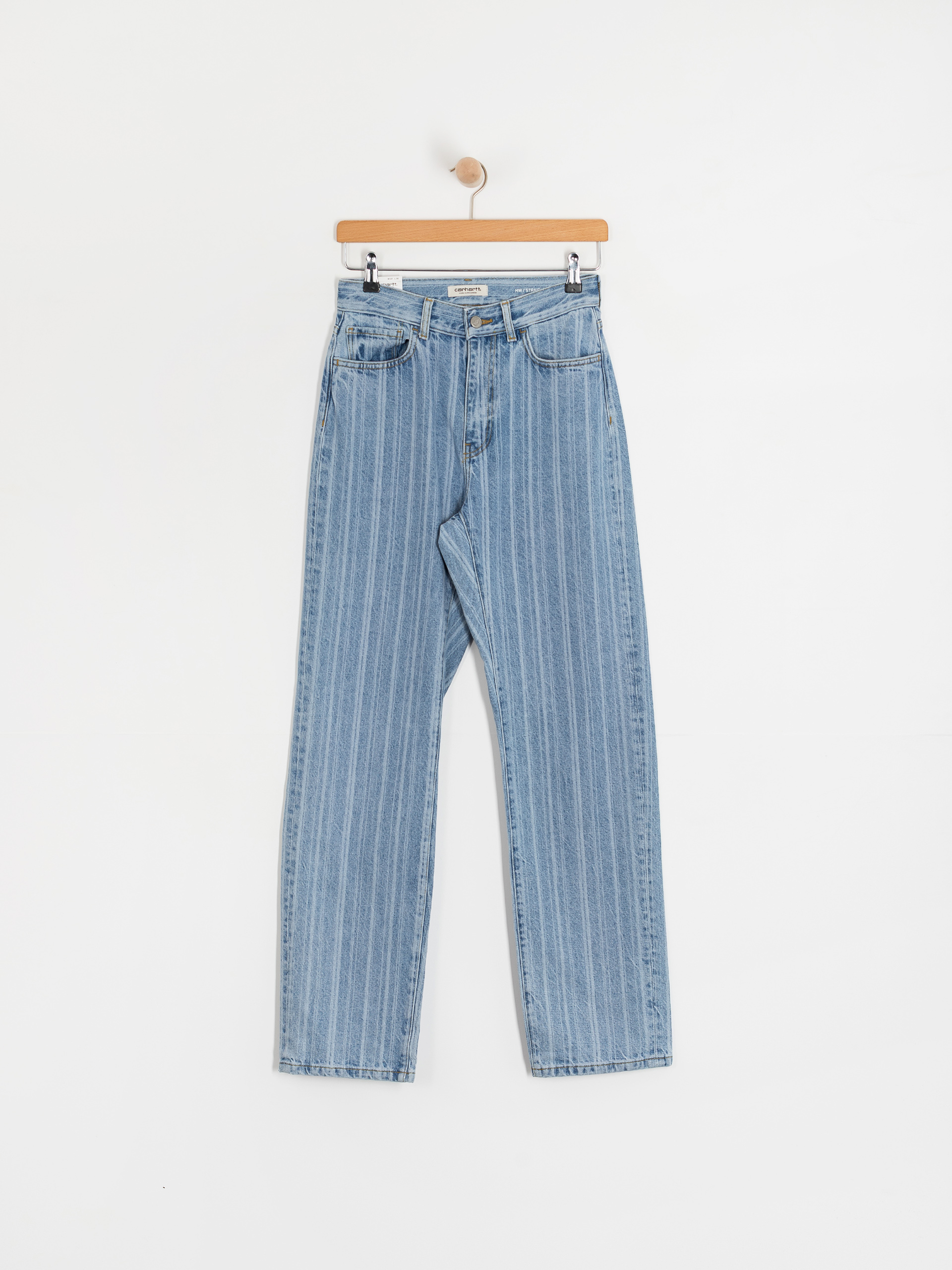 Spodnie Carhartt WIP Rylan Wmn (rylan stripe/blue/stone bleached)