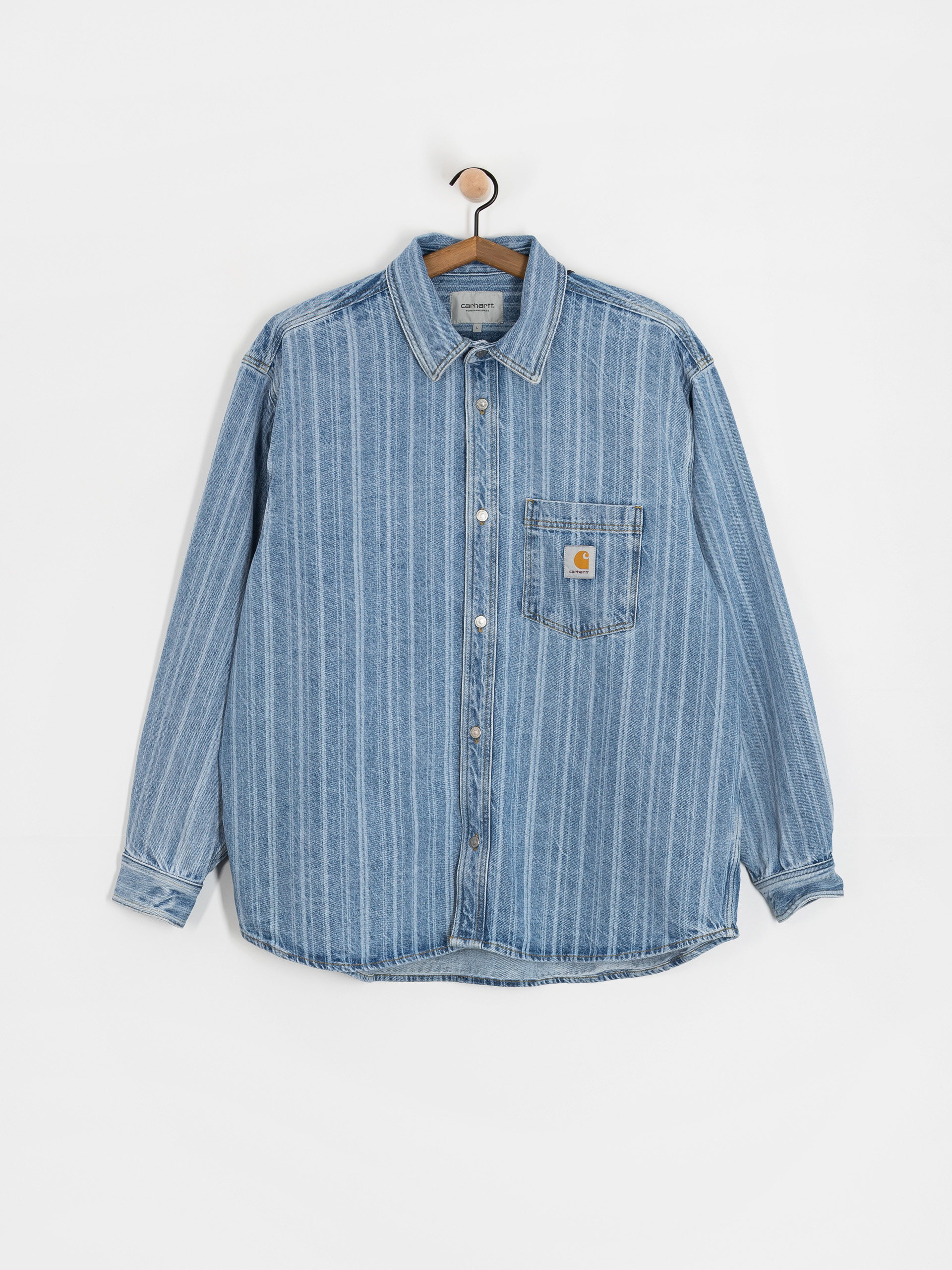 Kurtka Carhartt WIP Rylan (rylan stripe/blue/stone bleached)