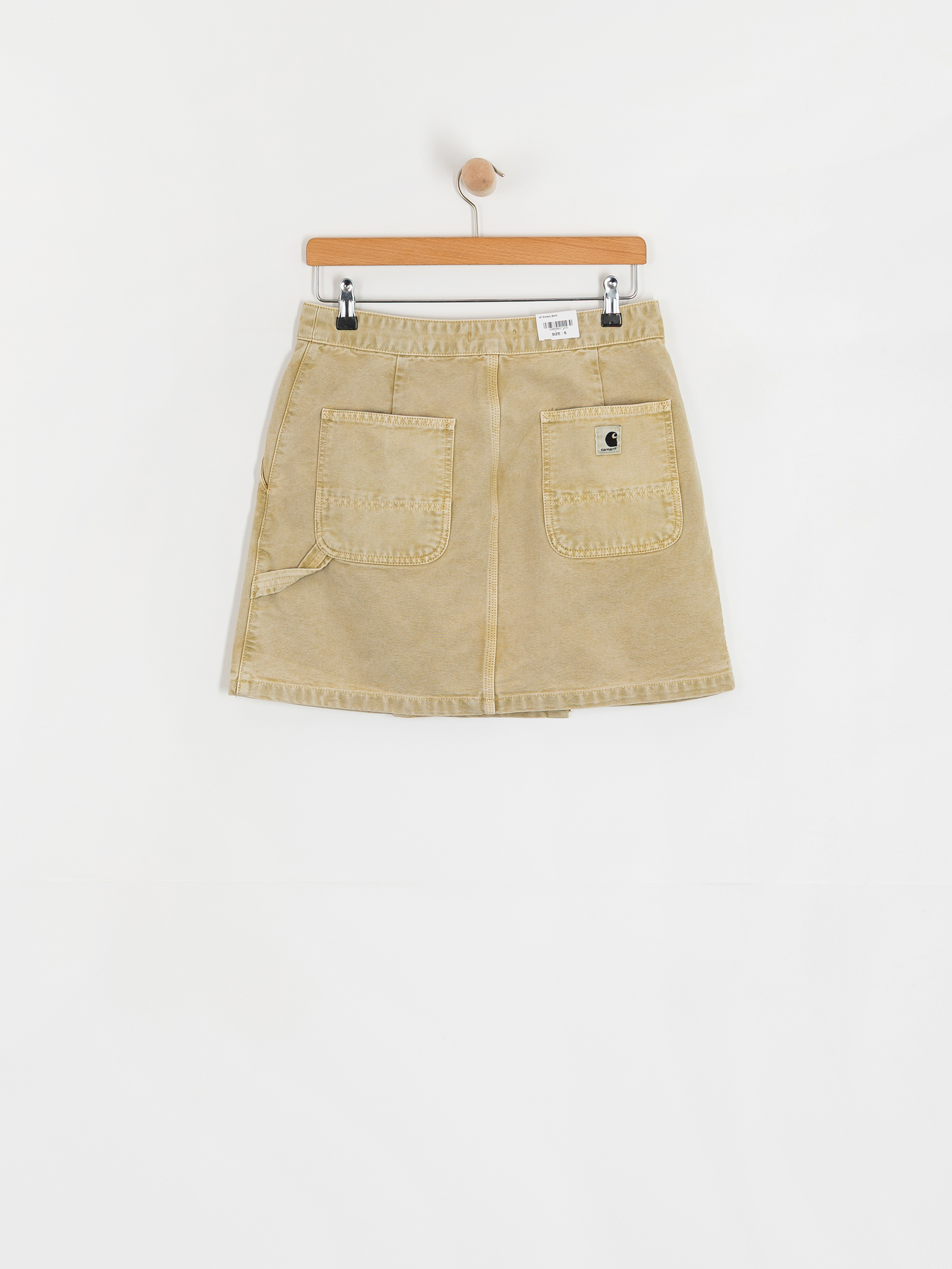 Spódnica Carhartt WIP Emery Wmn (dusty h brown/chalk wash)