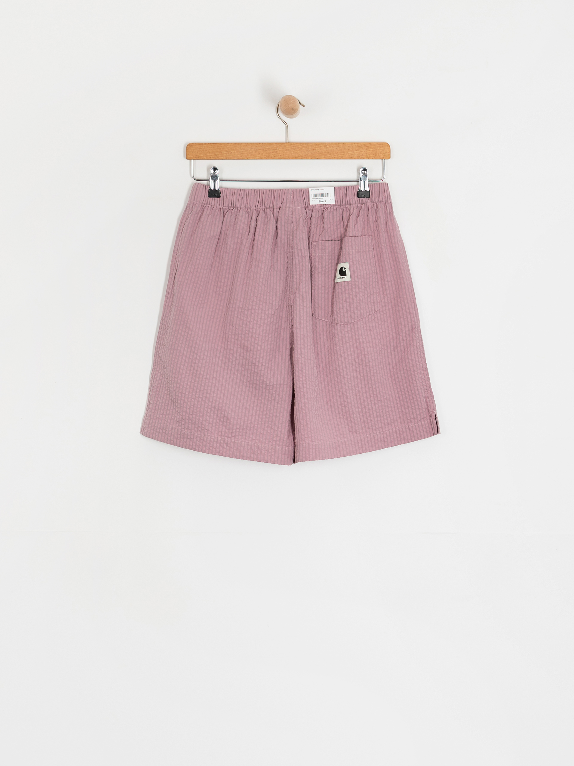Szorty Carhartt WIP Toland Wmn (toland stripe/pink fog)