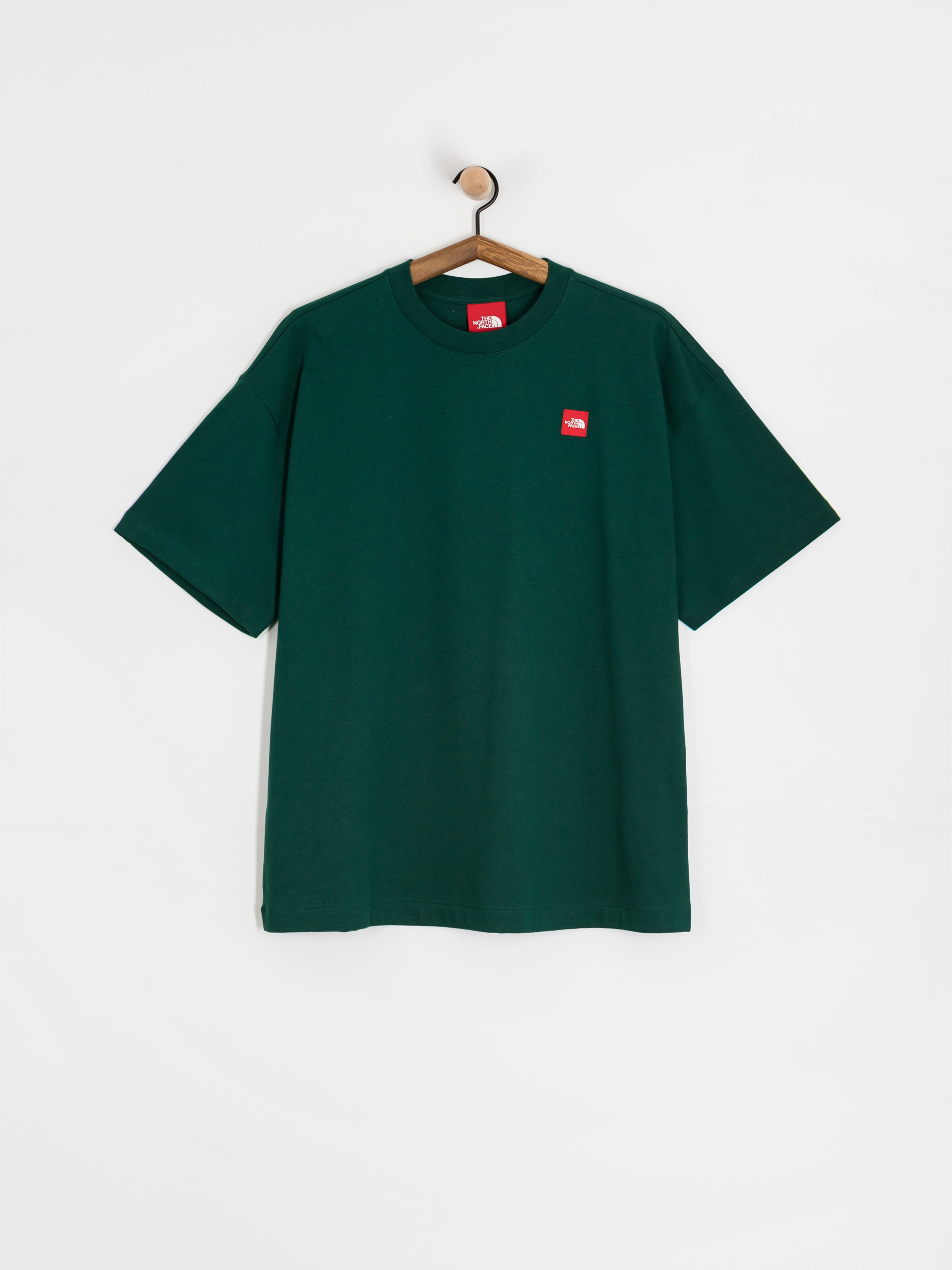 T-shirt The North Face Tnf Red Box (hunter green)