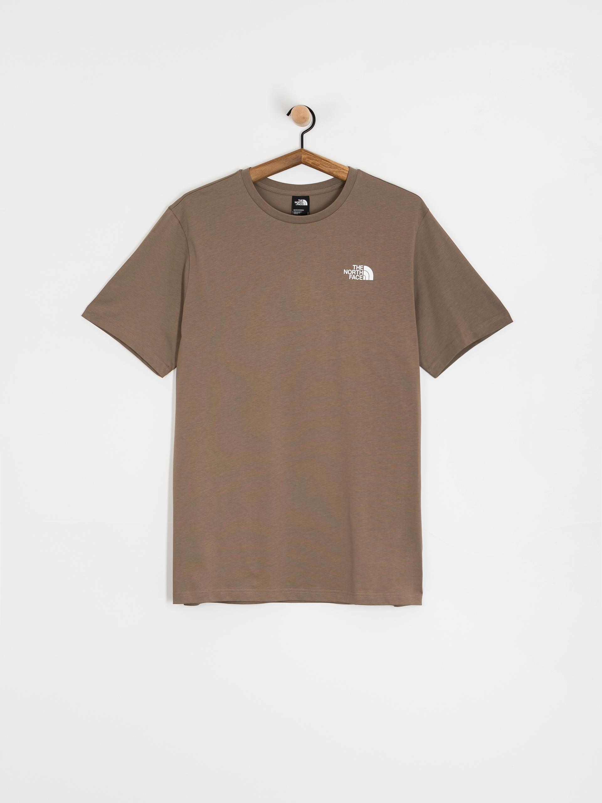 T-shirt The North Face Box Nse (mocha brown/mushroom gr)