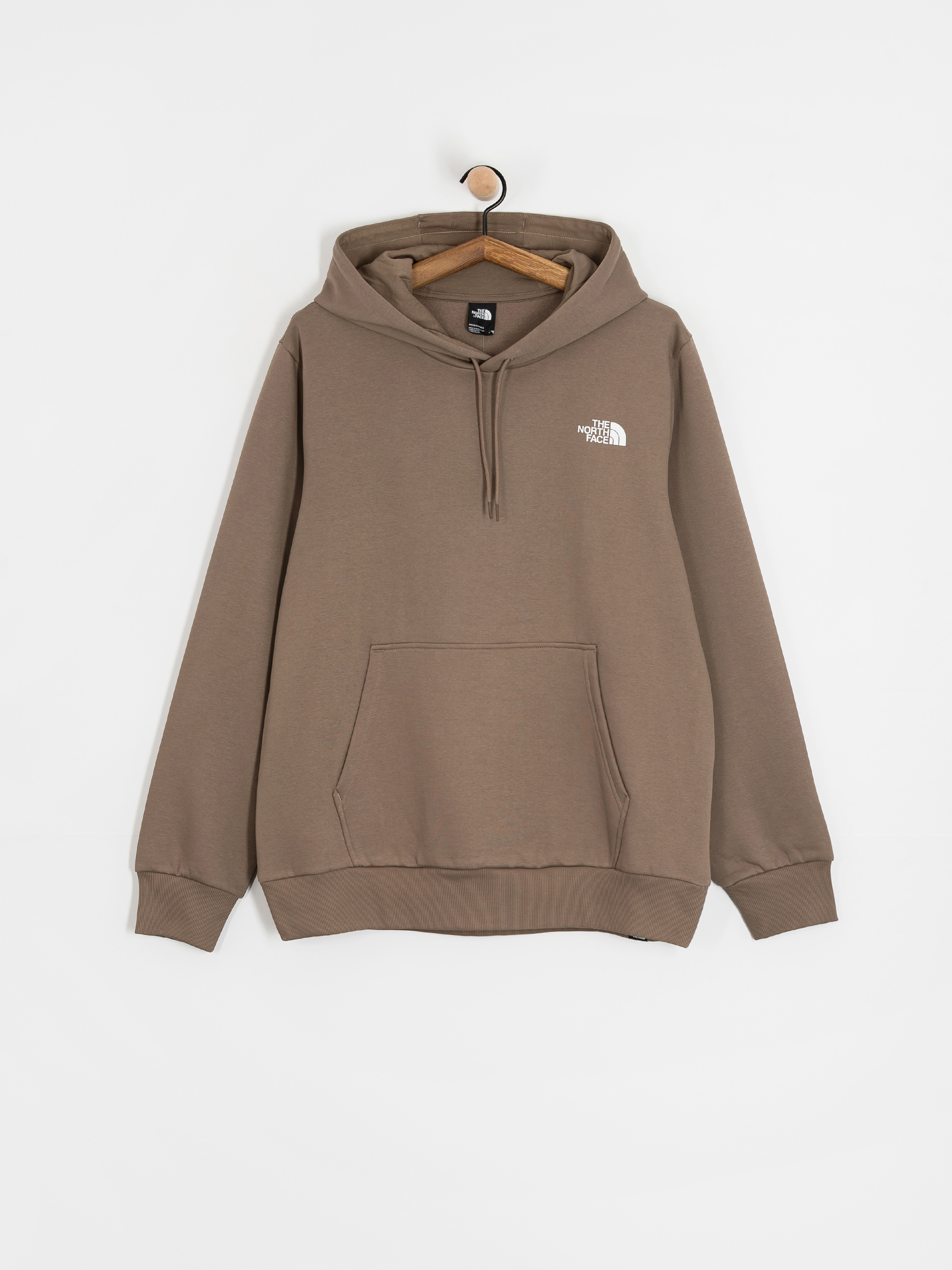 Bluza z kapturem The North Face Simple Dome Regular HD (mocha brown)