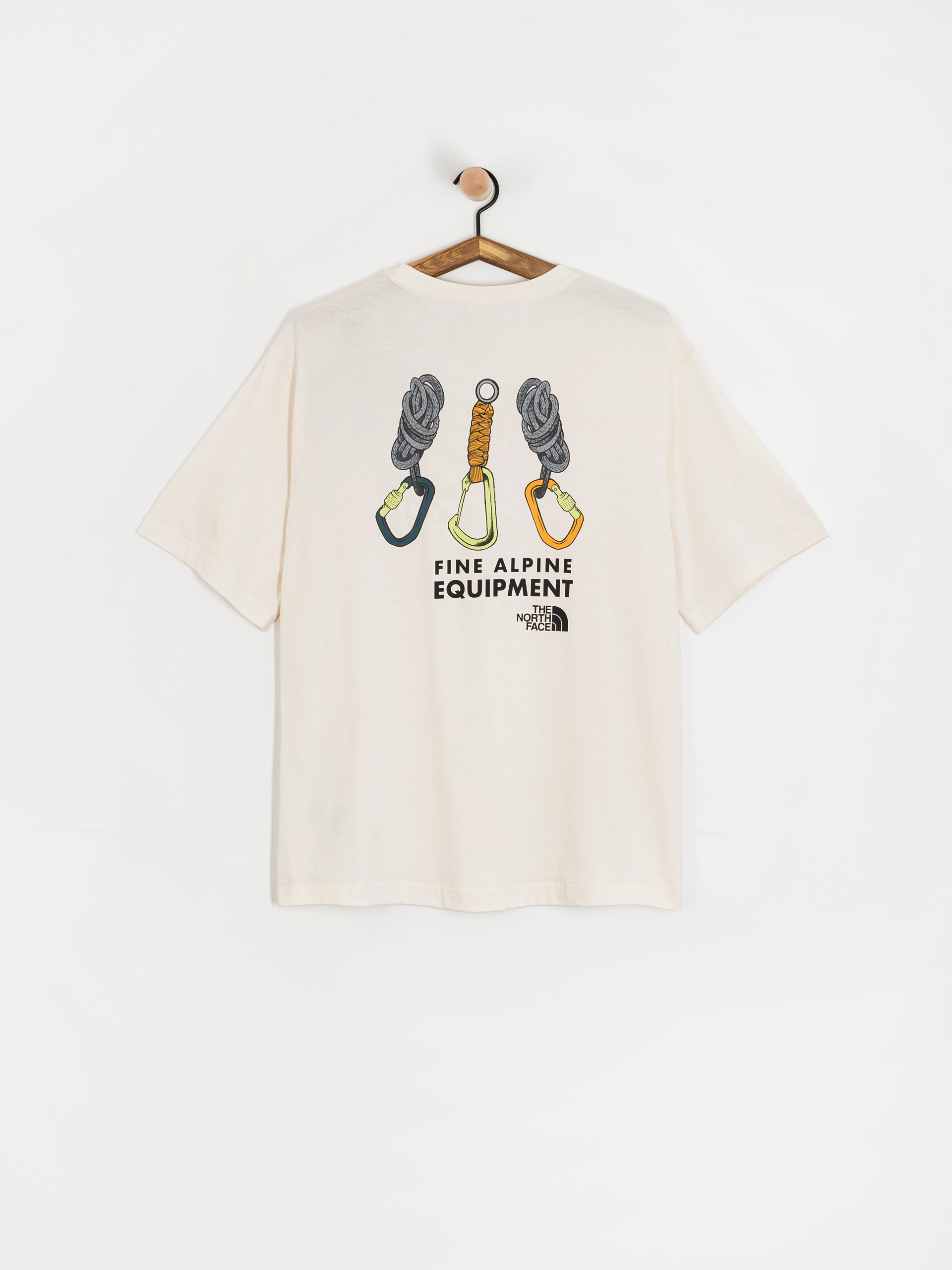 T-shirt The North Face Explore Gear Relaxed (white dune)