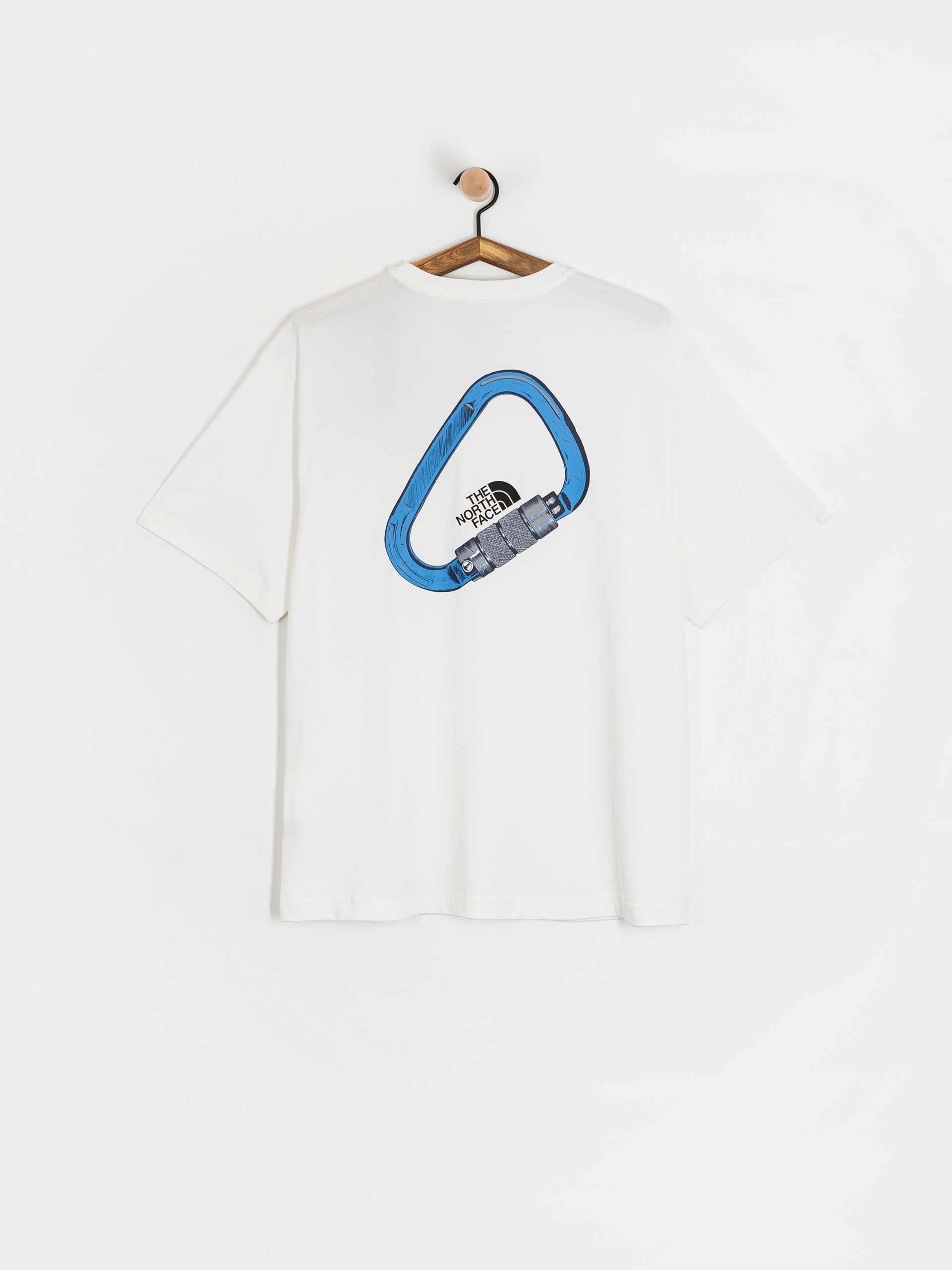 T-shirt The North Face Explore Carabiner Relaxed (tnf white)
