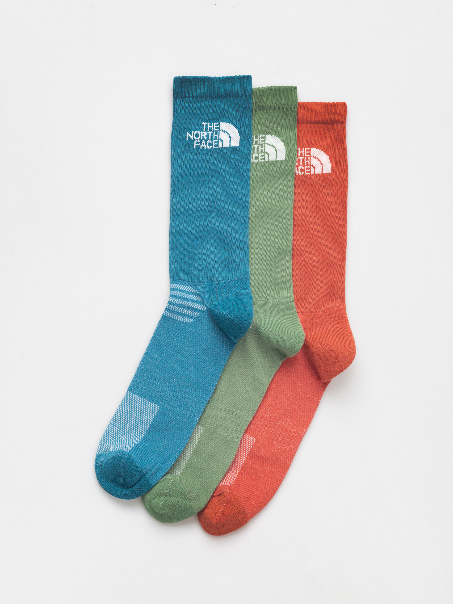Skarpetki The North Face Multi Sport Cush Crew 3P (dusk blue/slate moss/ma)