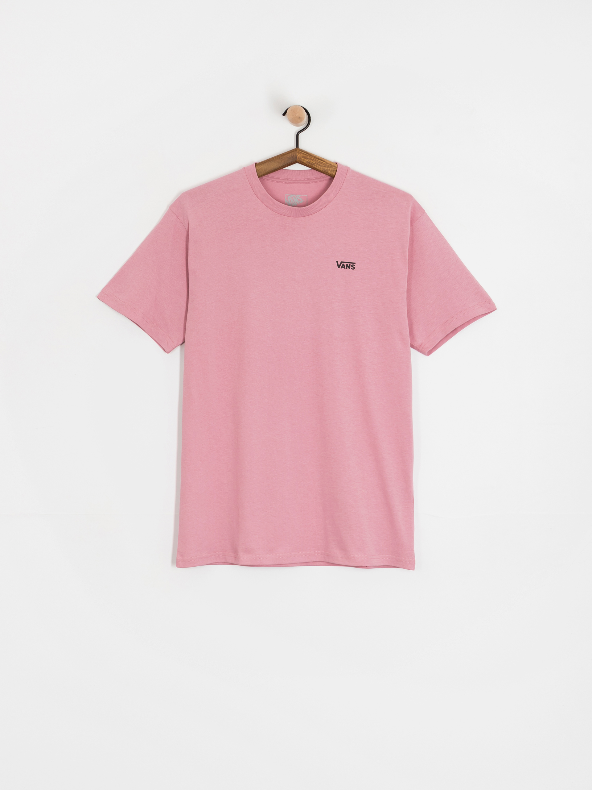 T-shirt Vans Left Chest Logo Em Wmn (pink dawn)