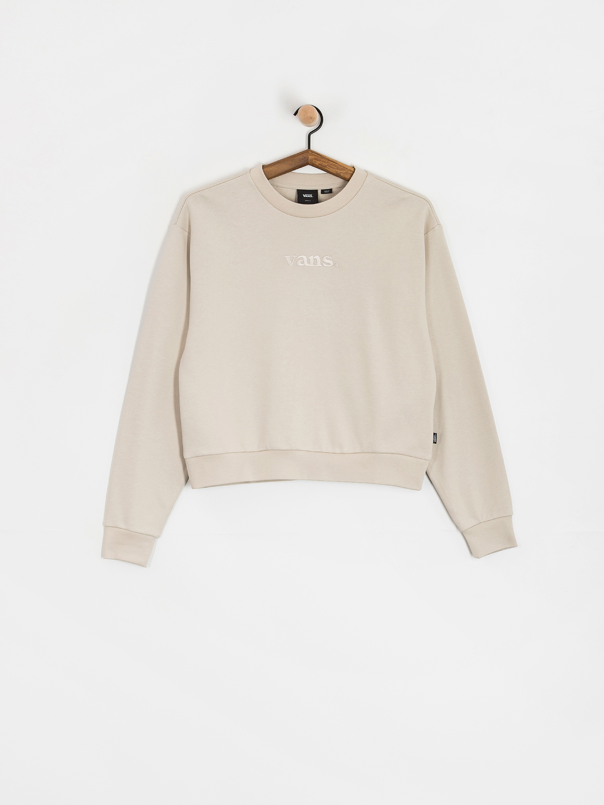 Bluza Vans W Essential H Ft Rlx Crew Wmn (taupe mist)