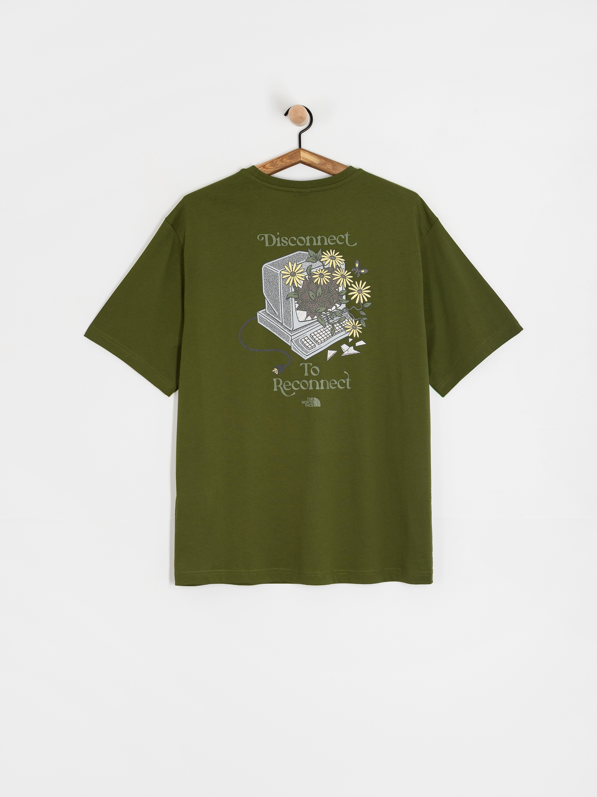 T-shirt The North Face Connected Relaxed Graphic (woodland green)