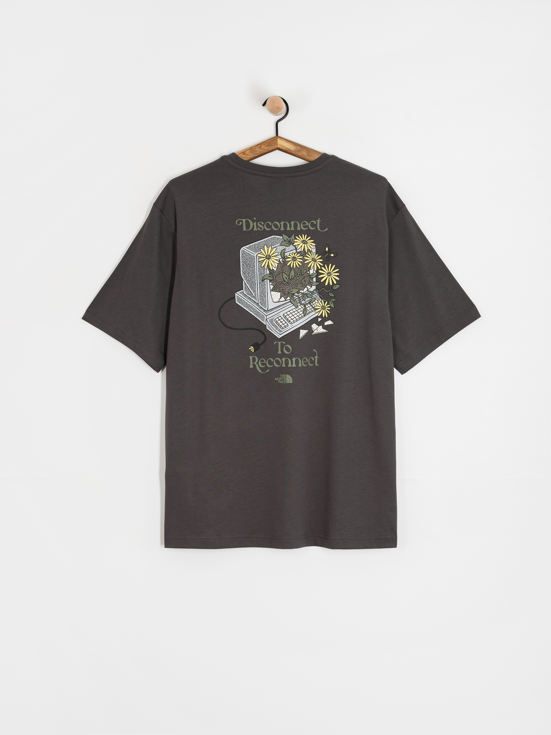T-shirt The North Face Connected Relaxed Graphic (anthracite grey)