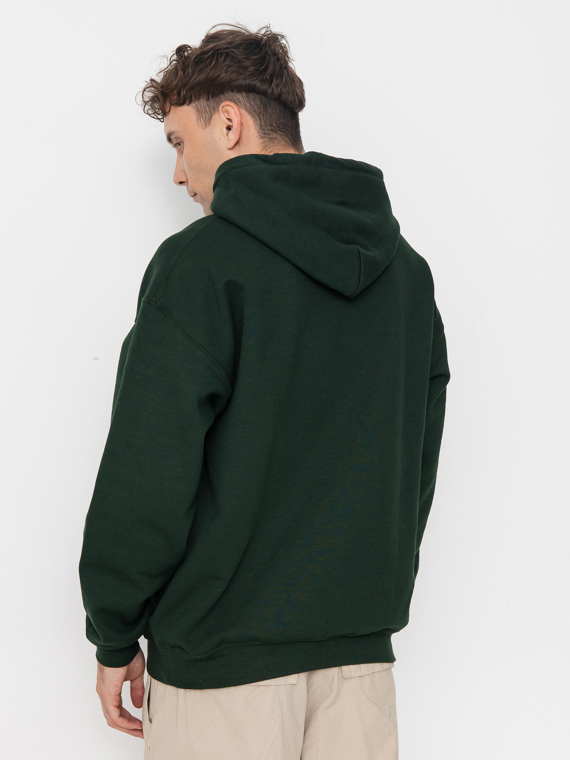 Bluza z kapturem Thrasher Bully HD (forest green)