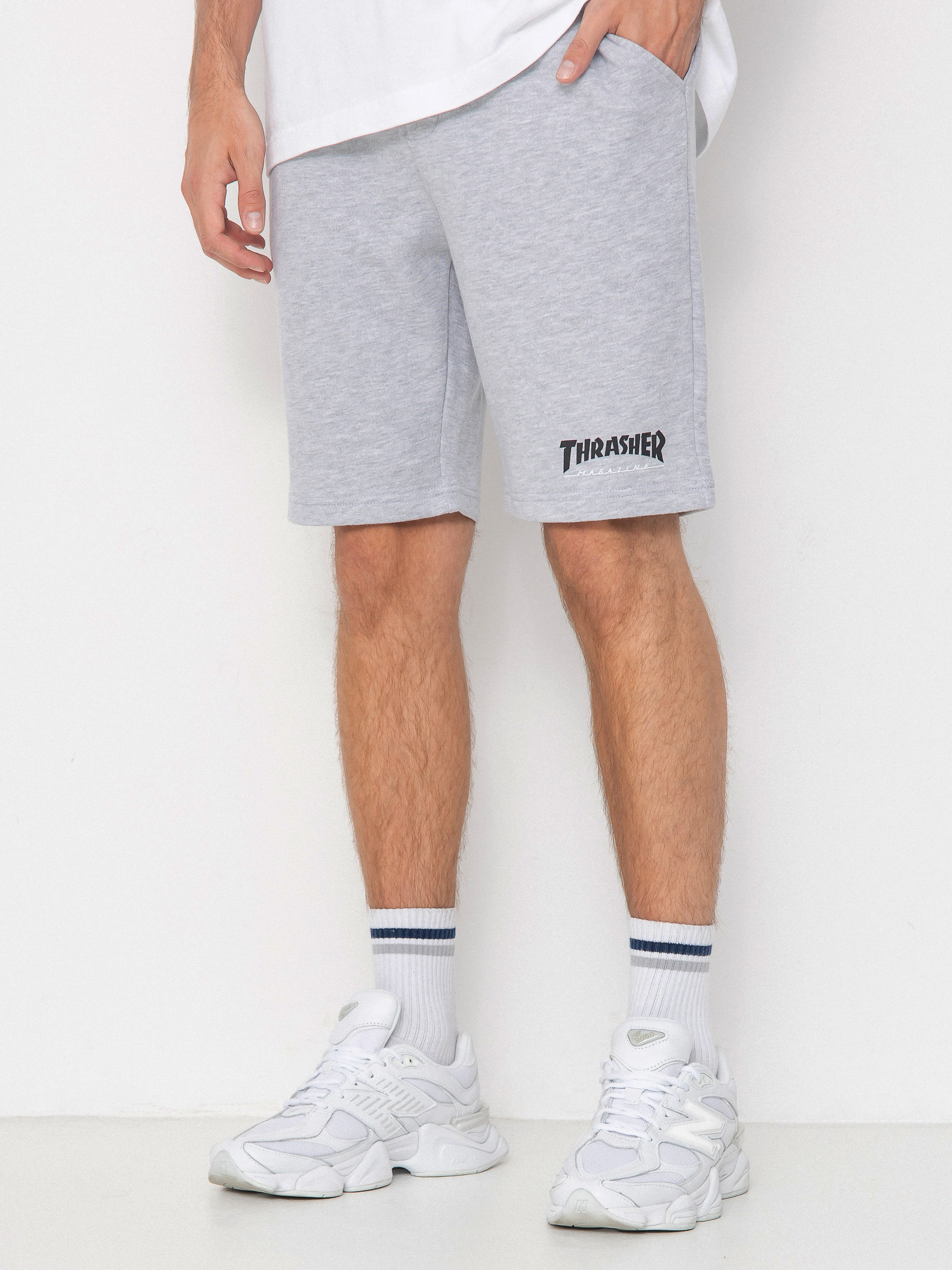 Szorty Thrasher Mag Logo P E (grey)