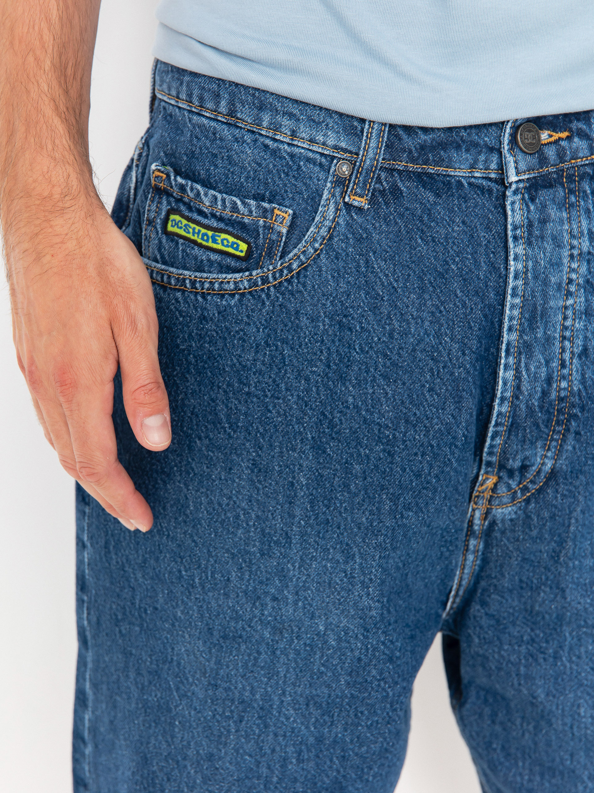 Szorty DC Worker Baggy Denim Rsi (stone indigo)