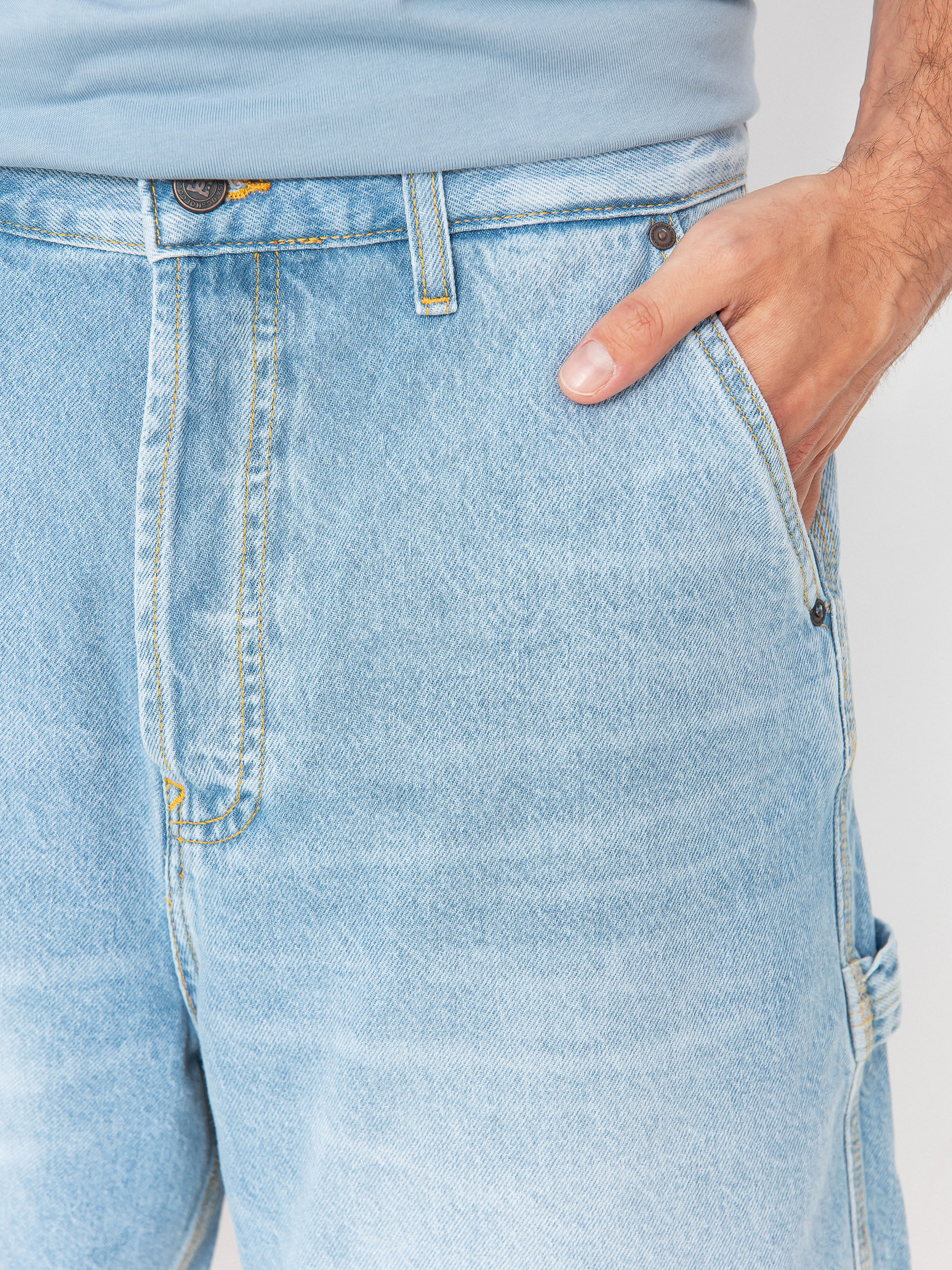 Szorty DC Carpenter Baggy Ril (indigo light)