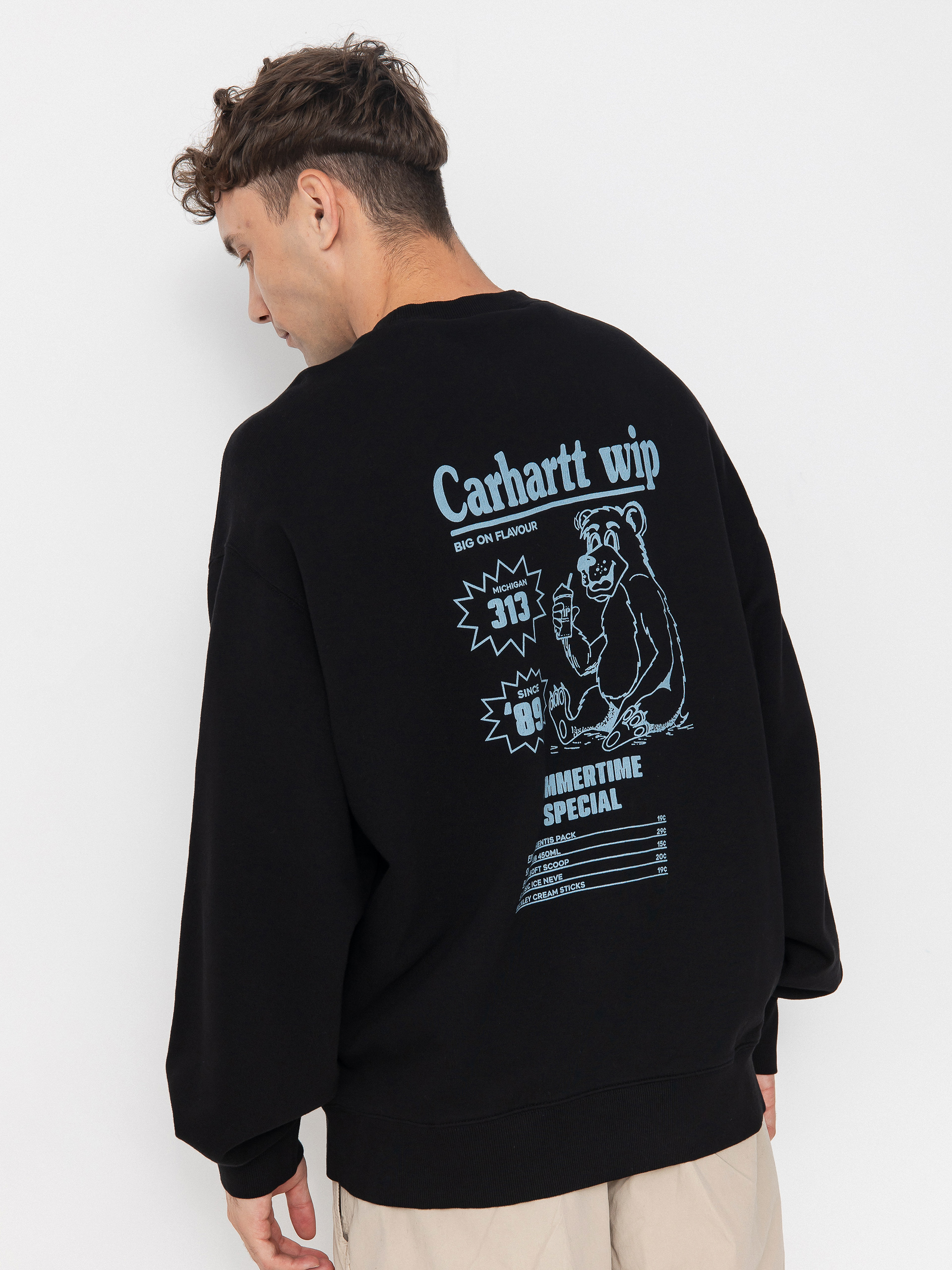Bluza Carhartt WIP Catalogue (black/bluebird)