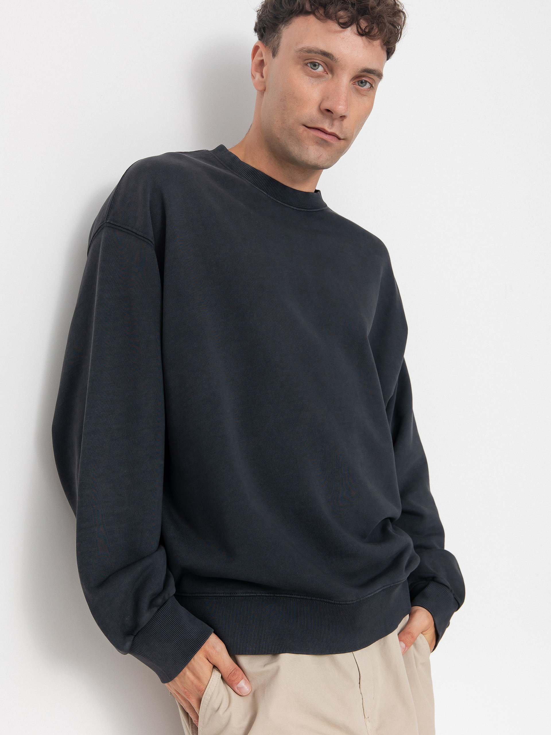 Bluza Carhartt WIP Hudson (black/chalk wash)