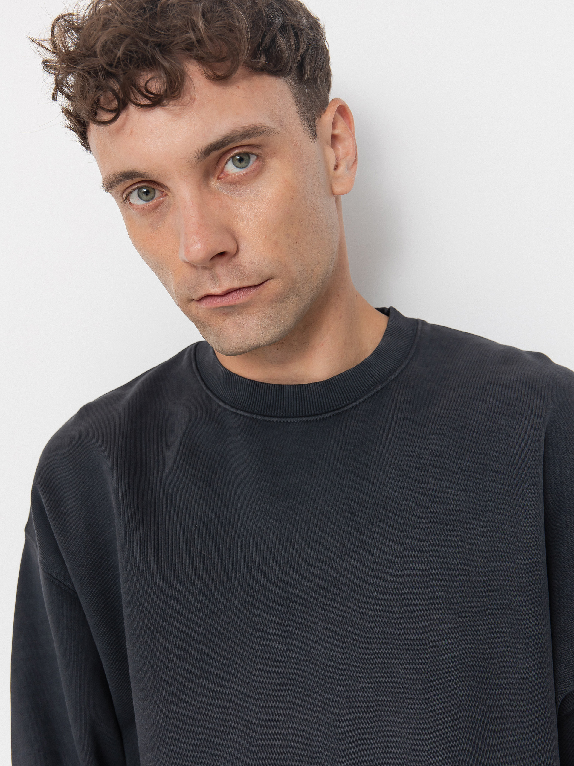 Bluza Carhartt WIP Hudson (black/chalk wash)