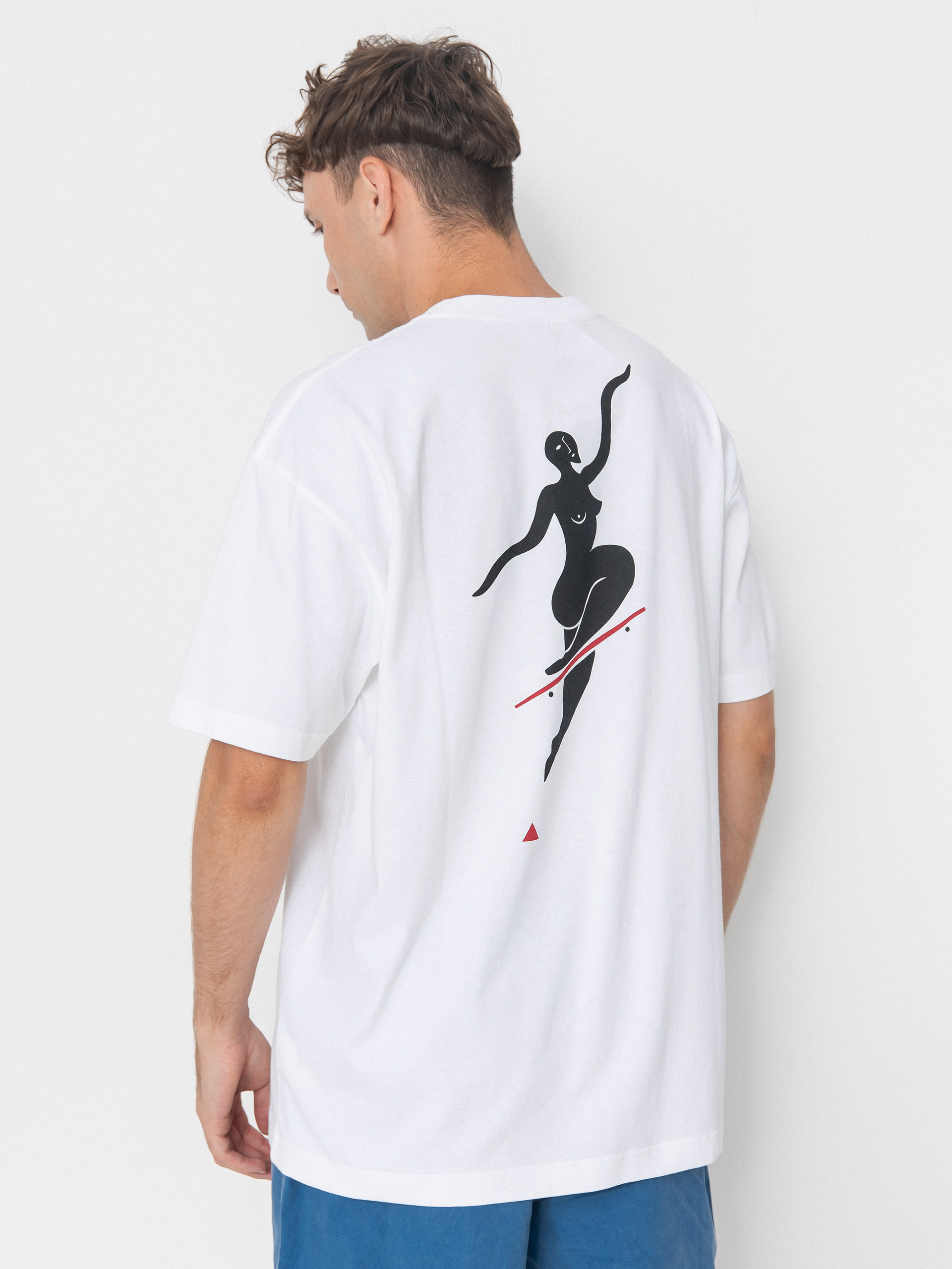 T-shirt Polar Skate No Comply (white)